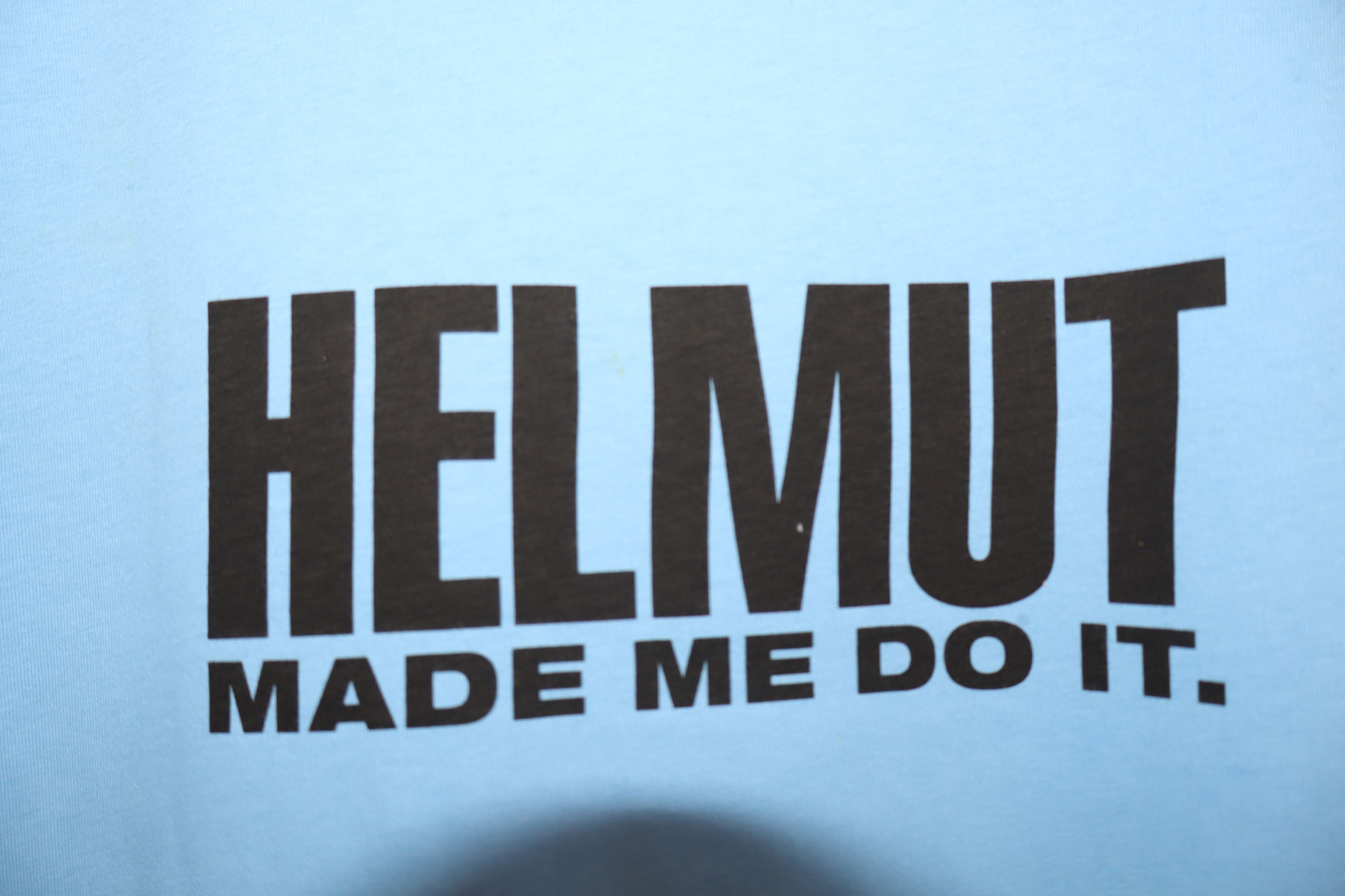 Helmut Lang Helmut made me do it t-shirt Size US L / EU 52-54 / 3 - 2 Thumbnail