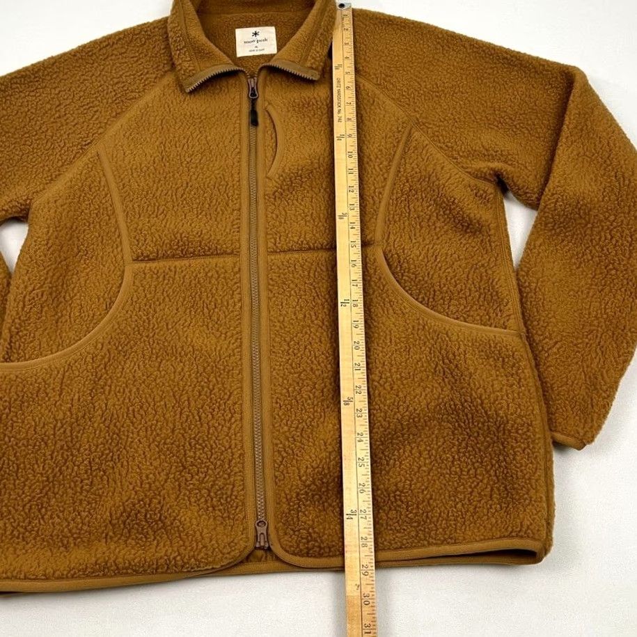 Snow Peak VINTAGE Snow Peak Jacket Mens XL Golden Brown Thermal BOA Polartec Fleece Hiking Japan Size US XL / EU 56 / 4 - 3 Thumbnail