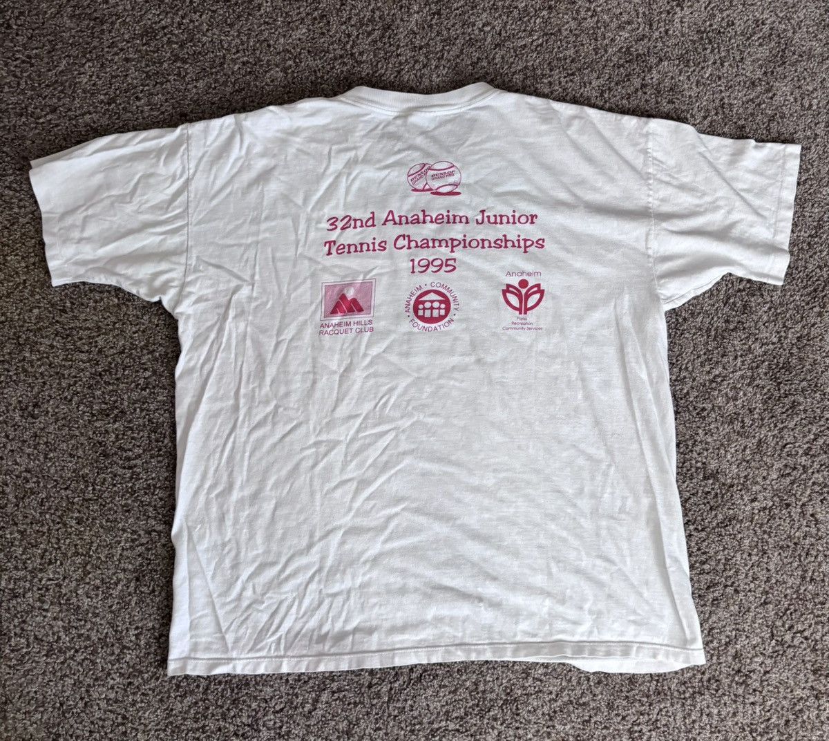 Prince Vintage Prince Tennis Shirt Size XL Size US XL / EU 56 / 4 - 3 Thumbnail