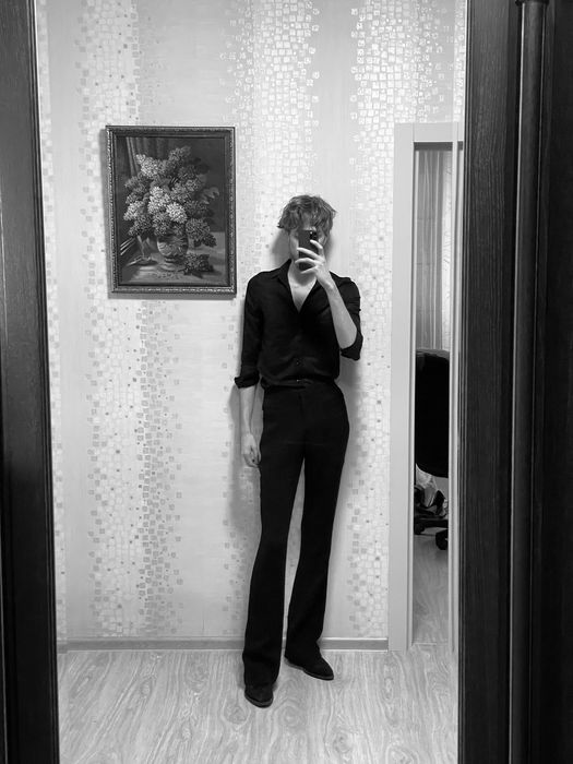 Saint laurent paris saint laurent paris by hedi slimane f w15 shirt