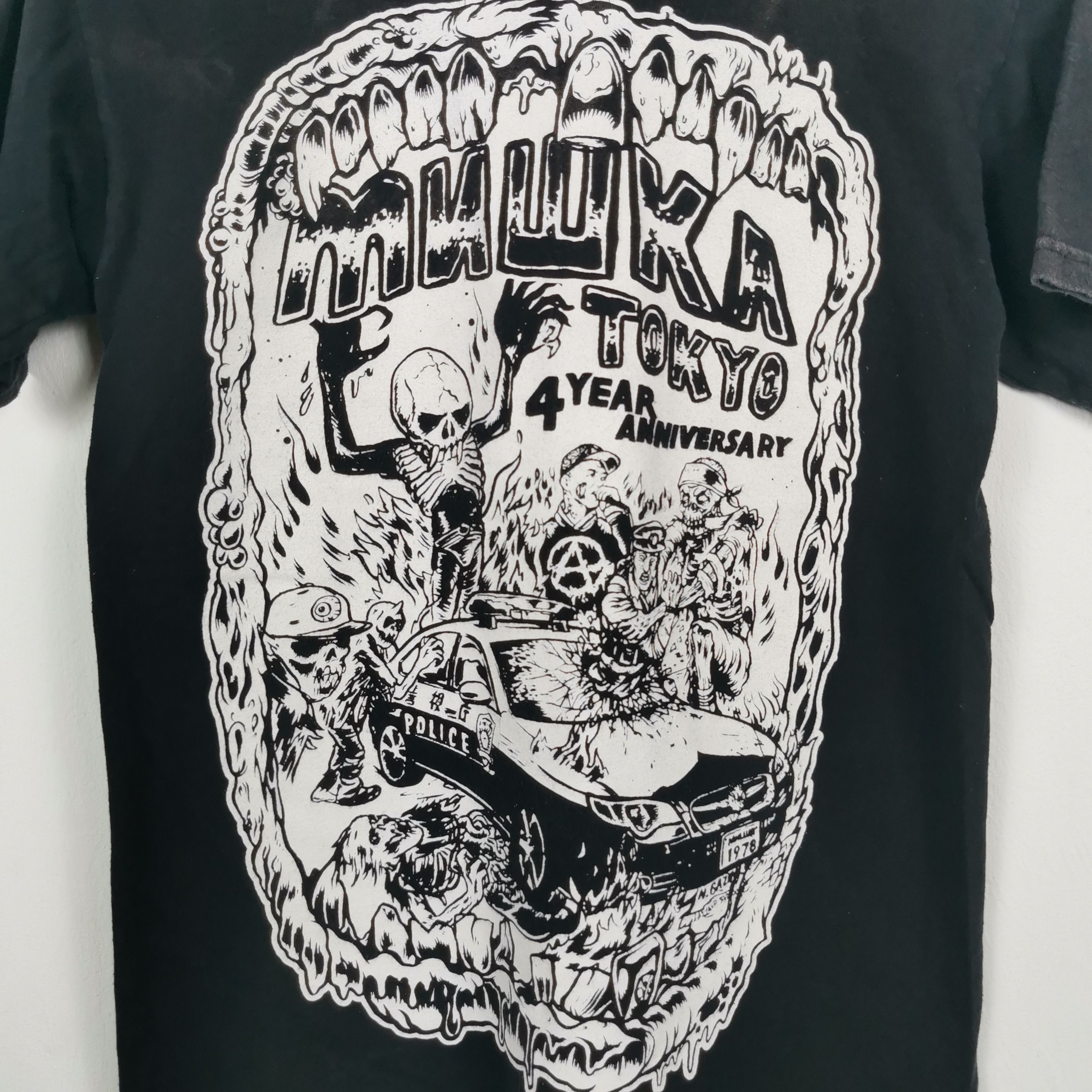 Mishka × Vintage MNWKA Mishka T-Shirt Tokyo Lamour Supreme Anniversary Size US S / EU 44-46 / 1 - 5 Thumbnail