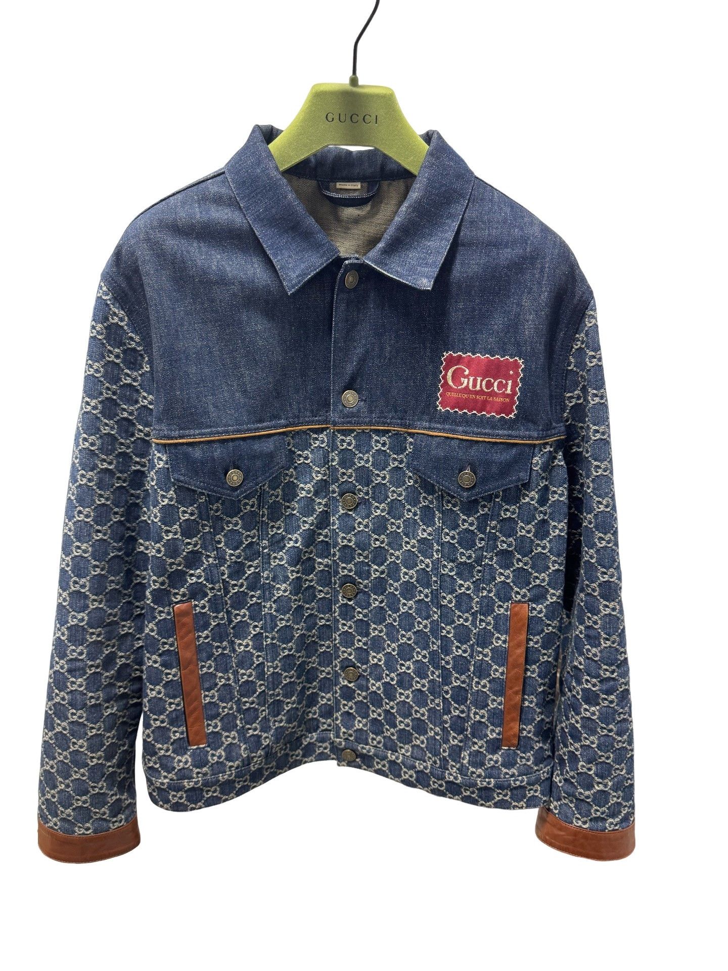 Gucci Gucci Vintage Denim Biker Jacket Size 48 – Tom Ford Era