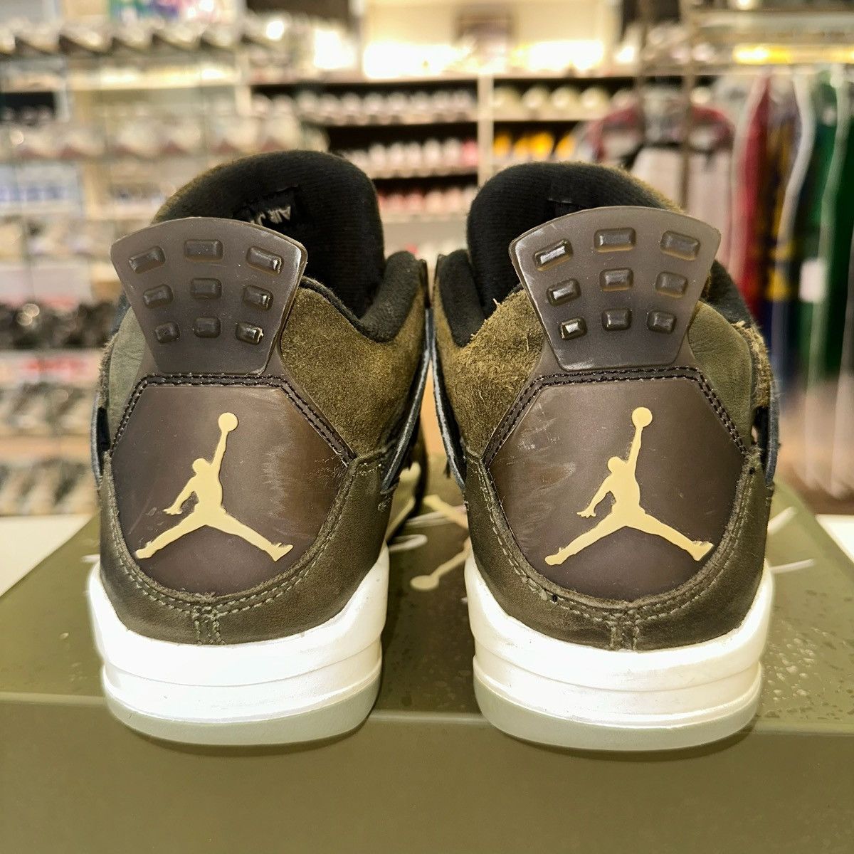 Jordan Brand × Nike Size 6Y (7.5W) - Jordan 4 Craft Olive SE - FB9928-200 Size US 7.5 / IT 37.5 - 3 Thumbnail