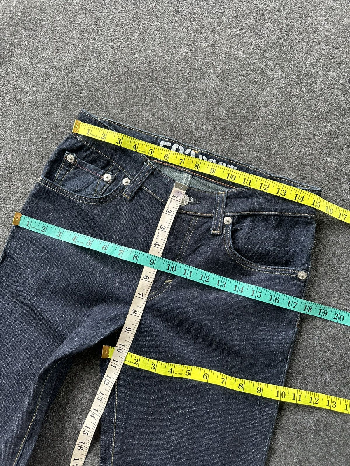 Edwin Y2k Edwin Blue Trip Edgeline 503 Boot Flare W30 D244 Size US 29 - 10 Thumbnail