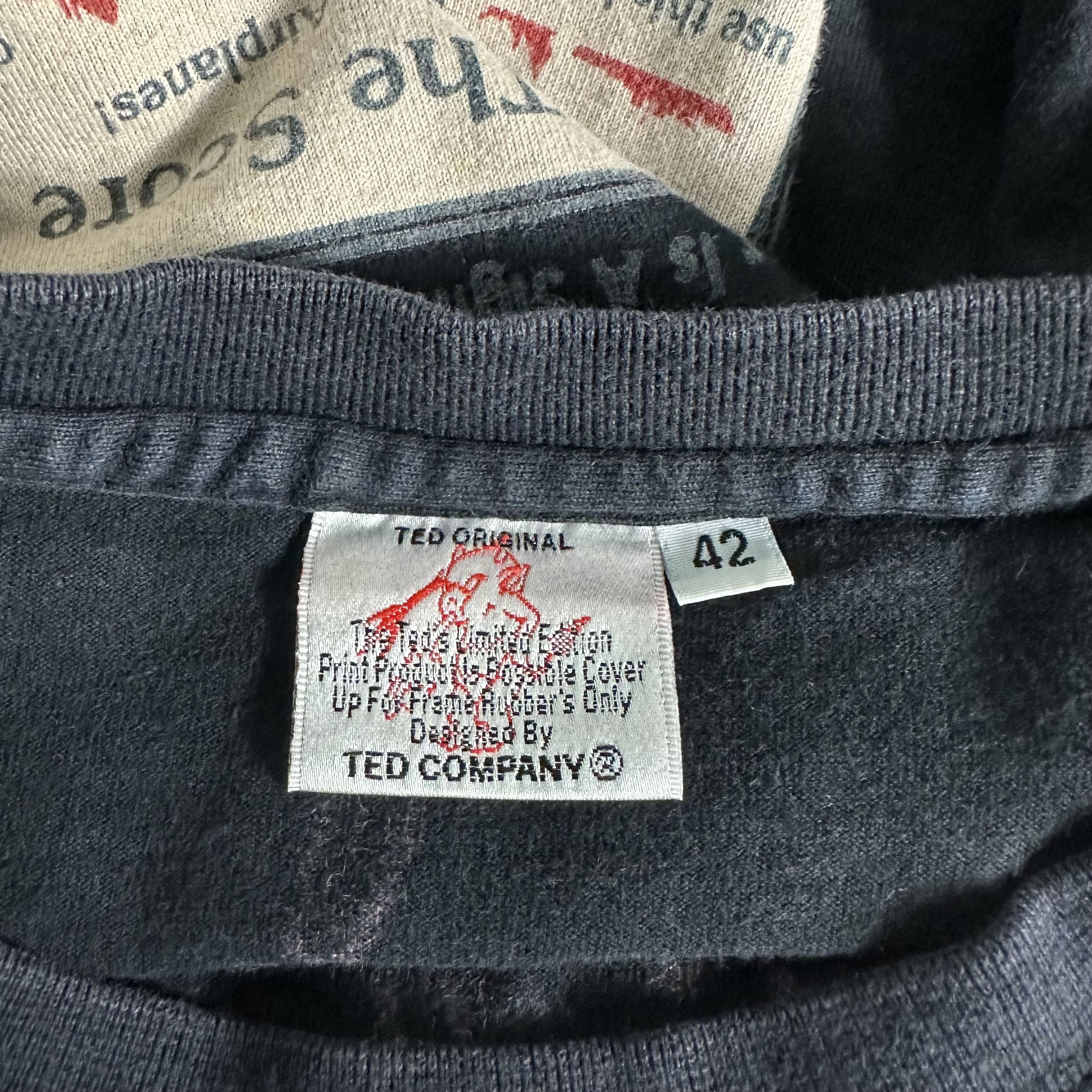 Tedman 🔥RARE🔥Vintage Tedman Aircraft All Print L/Sleeve T-shirt Size US XS / EU 42 / 0 - 7 Thumbnail
