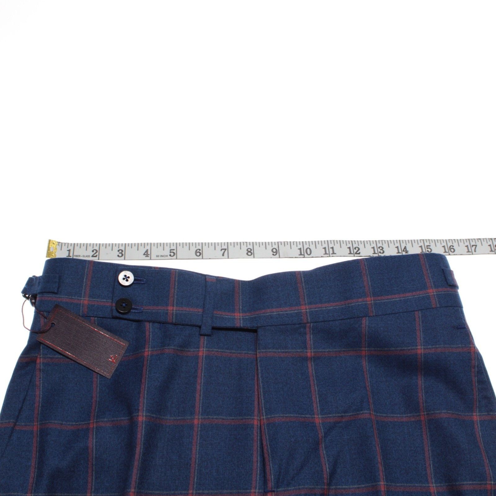 Isaia isaia New with tags Dress Pants Size 30 US In Blue Size US 30 / EU 46 - 8 Thumbnail