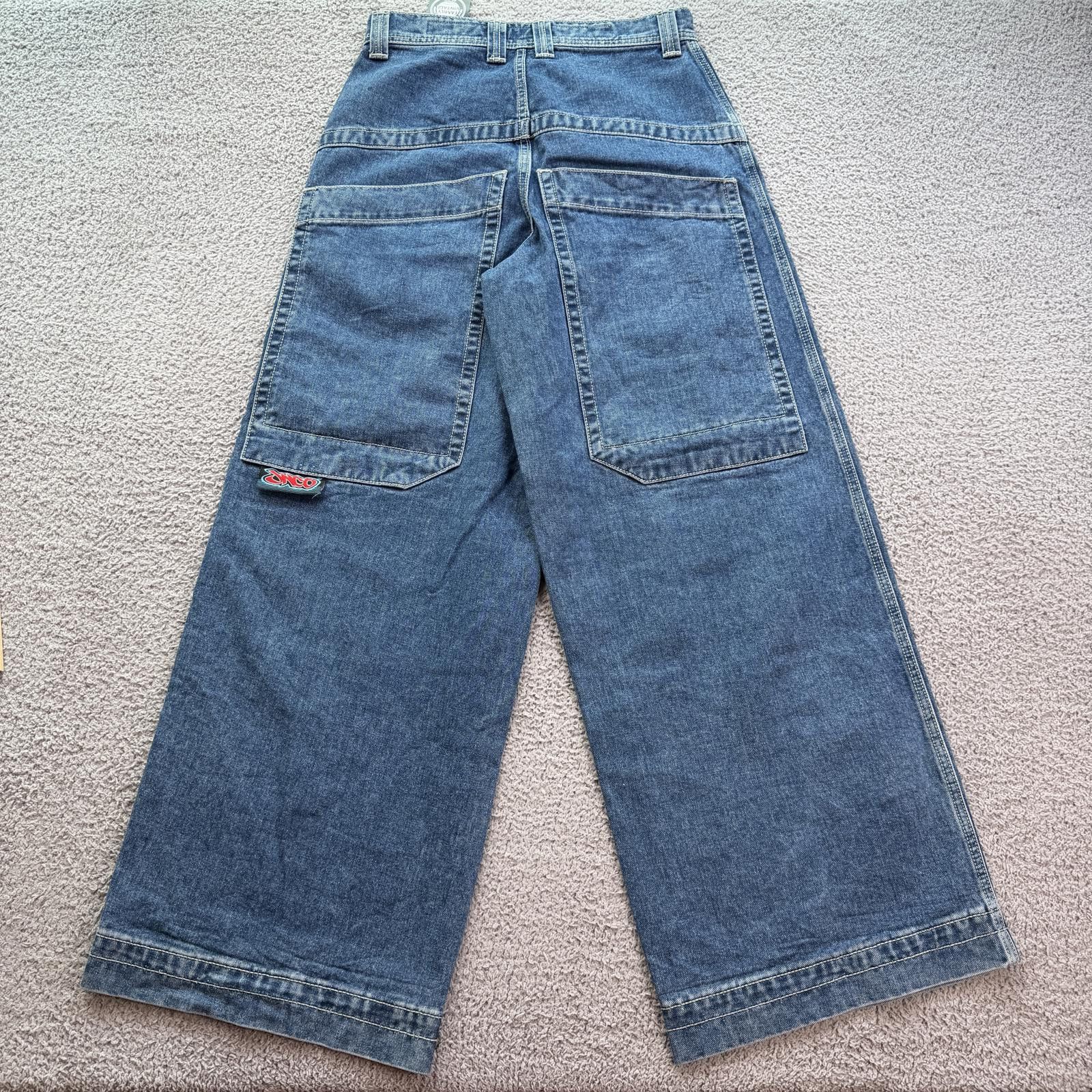 JNCO Vintage JNCO Rollin 360 Wide Leg Denim Jeans 30x32 Y2K Baggy Size US 30 / EU 46 - 6 Thumbnail