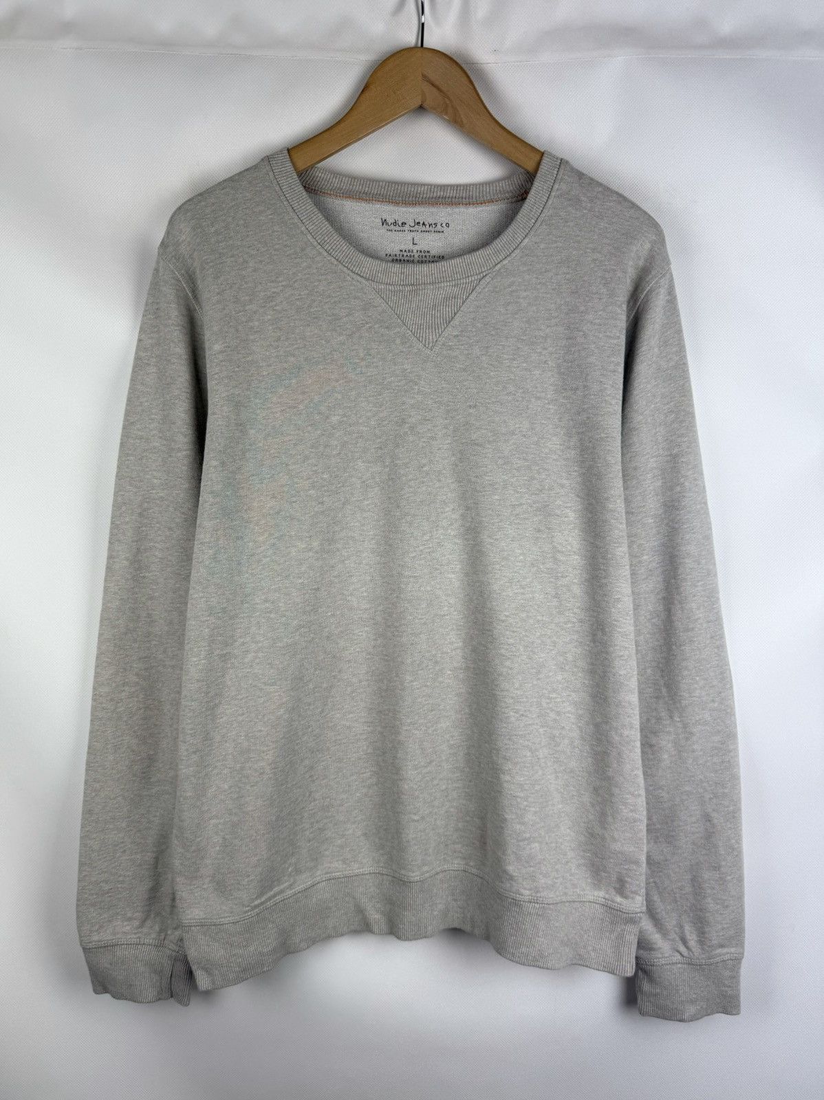 Nudie Jeans Nudie Jeans Co Men’s Crewneck Sweatshirt Pullover Size L Size US L / EU 52-54 / 3 - 1 Thumbnail