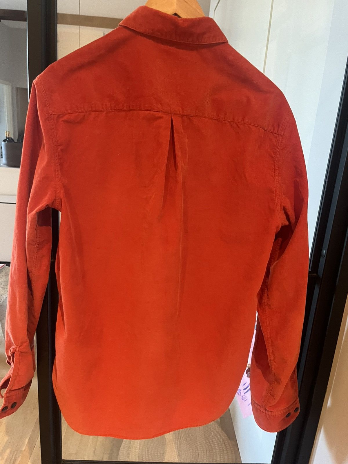 Albam Albam Red Corduroy Button Down Medium Size US M / EU 48-50 / 2 - 4 Thumbnail