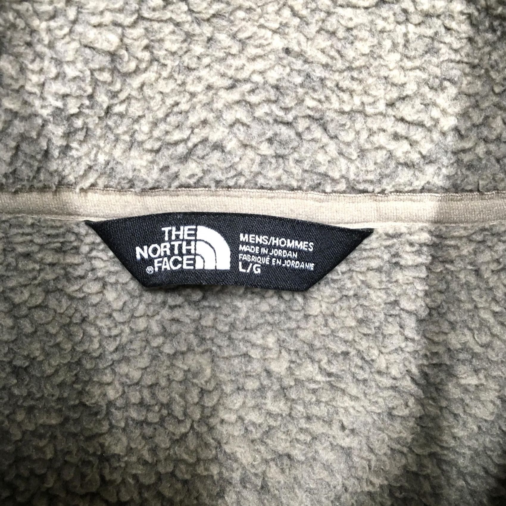 The North Face The North Face Gordon Lyons Jacket Mens L Beige Fleece Full Zip Casual Winter Size US L / EU 52-54 / 3 - 6 Thumbnail