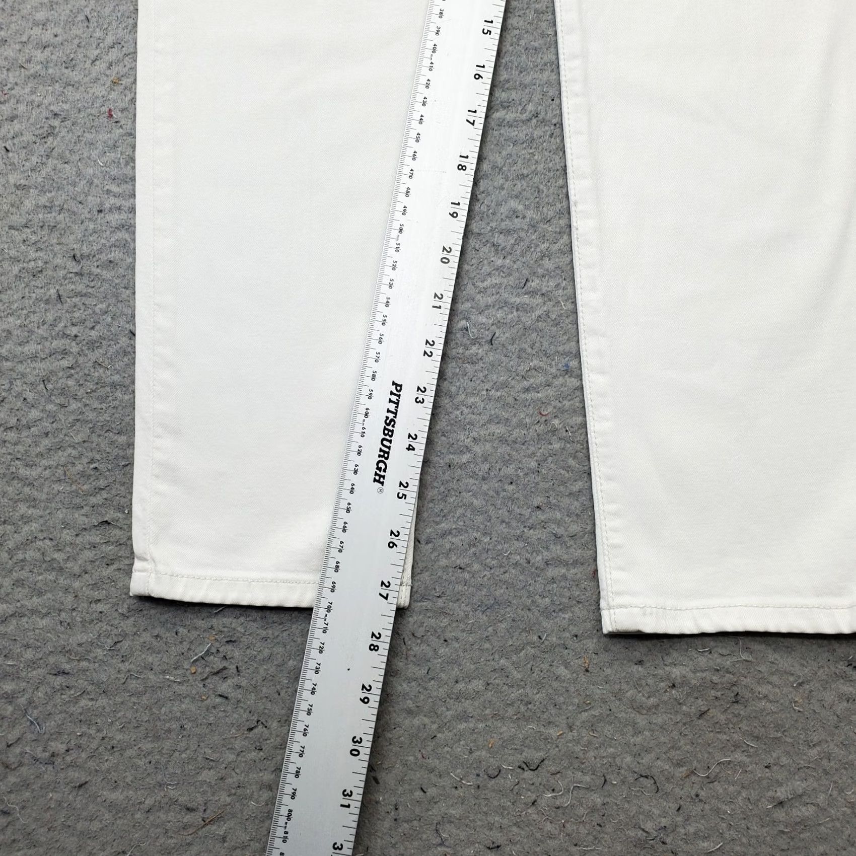 Vintage Joe's Jeans Womens 30 White Denim Americana Straight Leg Streetwear Jeans Size 30" / US 8 / IT 44 - 4 Thumbnail