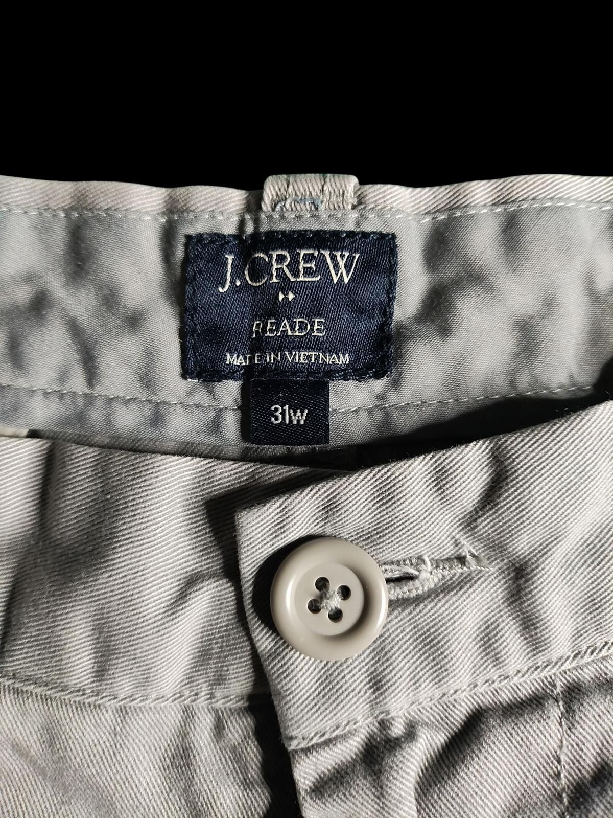 J.Crew J.Crew Reade Women's Casual Shorts 31W Light Gray Size 31" - 2 Thumbnail