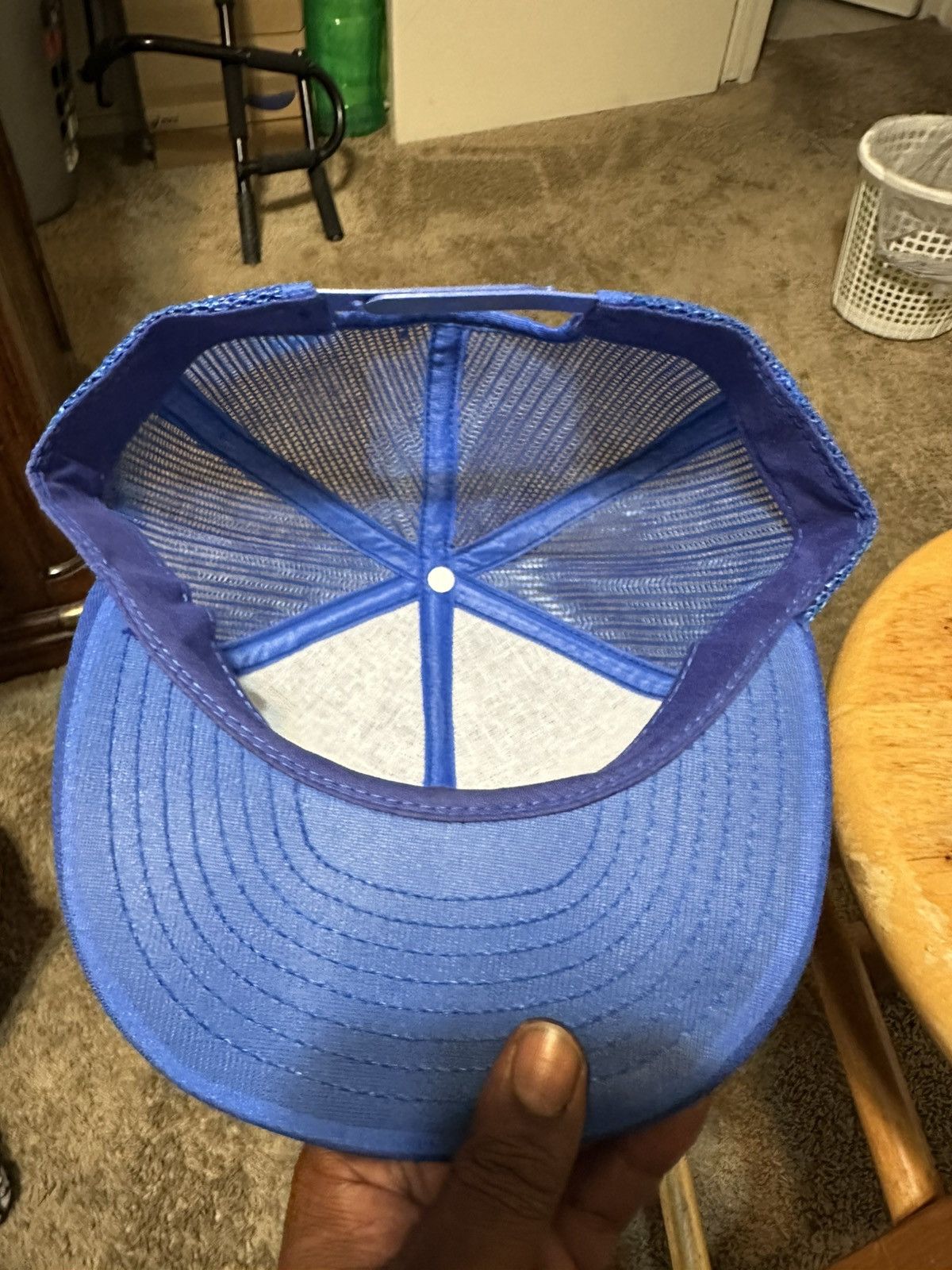 Japanese Brand × New Era × Vintage Vintage NAPA Auto parts “Blue and Yellow” hat 90s Size ONE SIZE - 7 Thumbnail