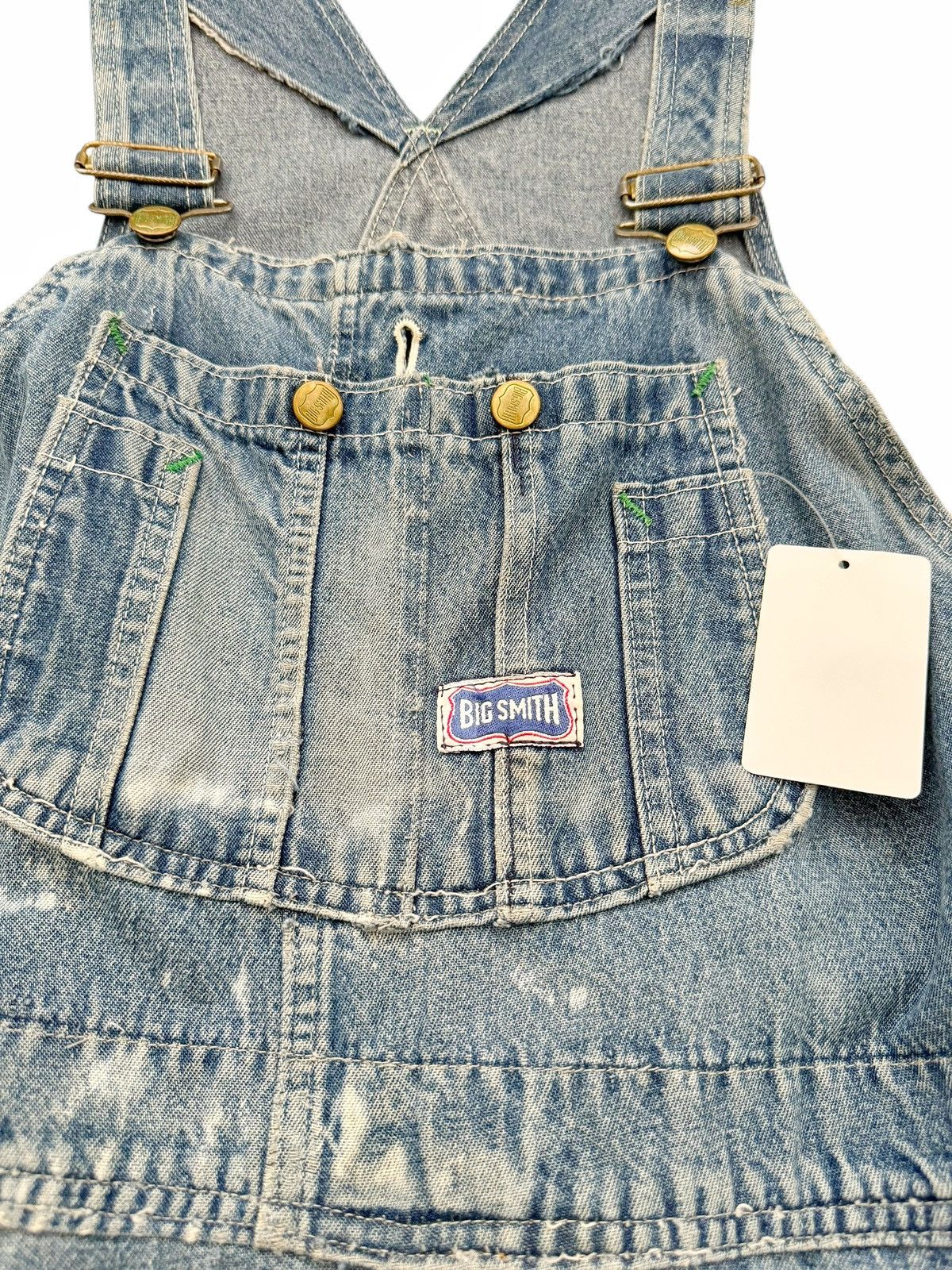 Greg Lauren SS20 Sample Hybrid Denim Overall 50/50 Fragment Size US 32 / EU 48 - 4 Thumbnail