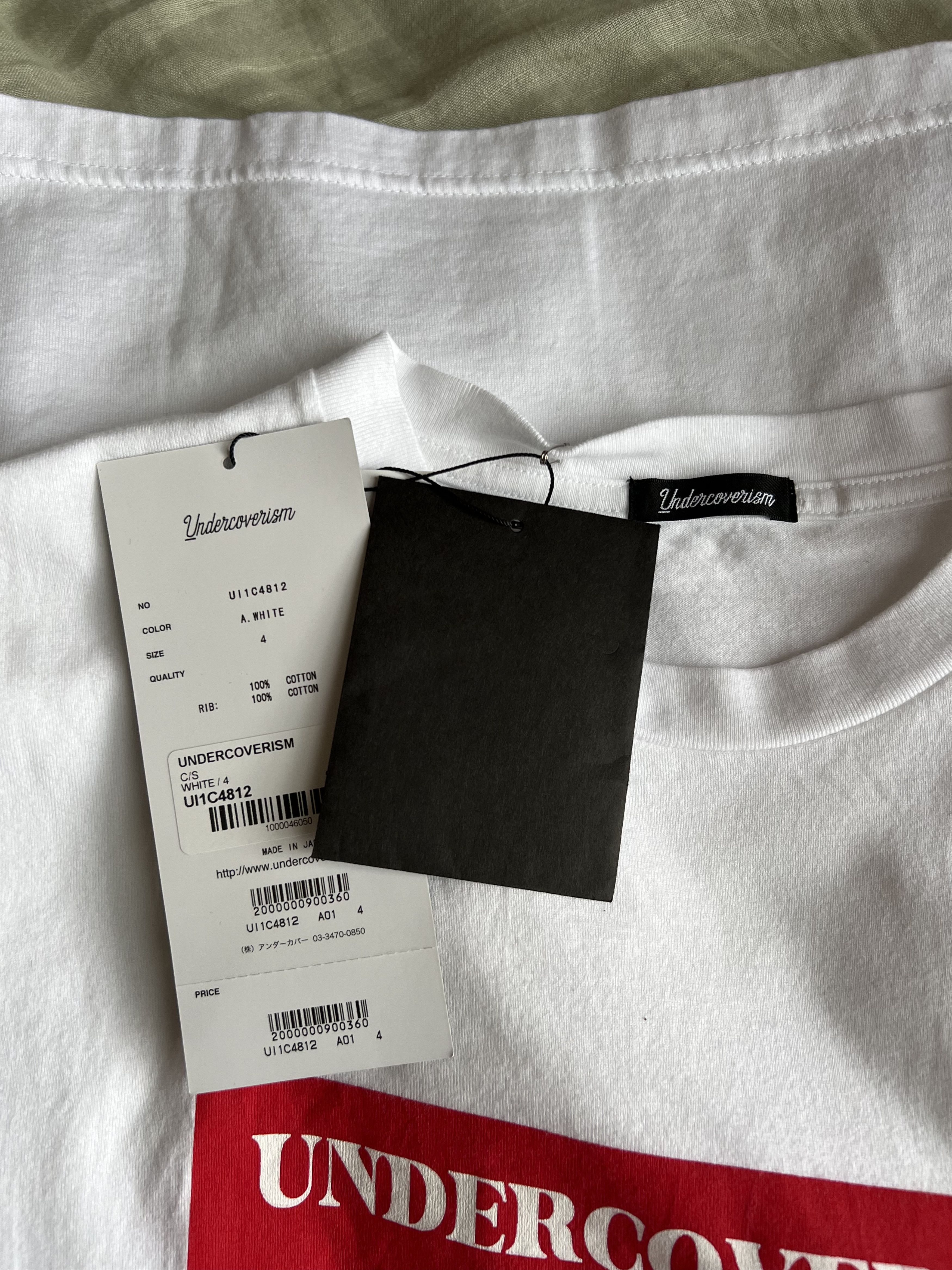 Undercover Undercover For All Rebels Rose Tee in White Size US XL / EU 56 / 4 - 5 Thumbnail