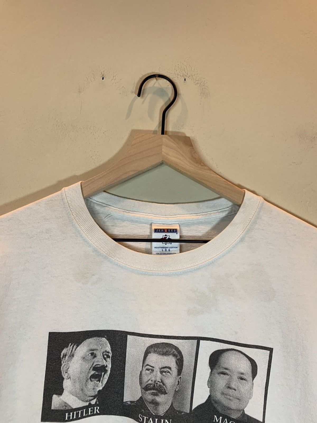 Vintage *RARE* Vintage Mass Murderers Agree Gun Control Works! Shirt Size US L / EU 52-54 / 3 - 6 Thumbnail