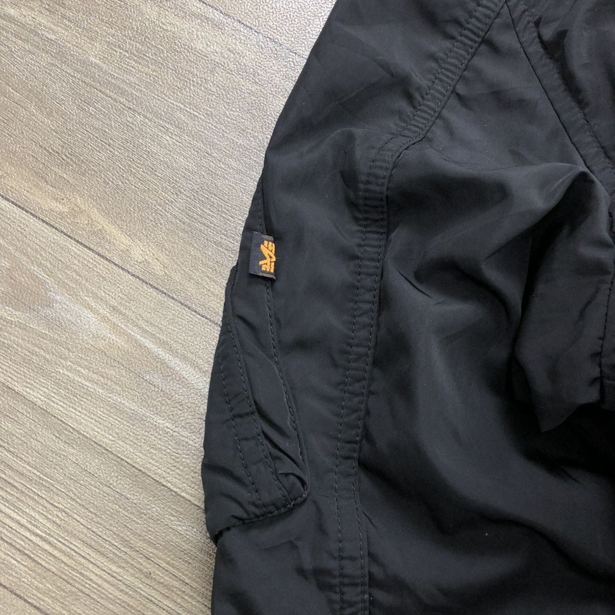 Alpha Industries Vintage Alpha Industries MA-1 Military Black Bomber Jacket Size US S / EU 44-46 / 1 - 10 Thumbnail