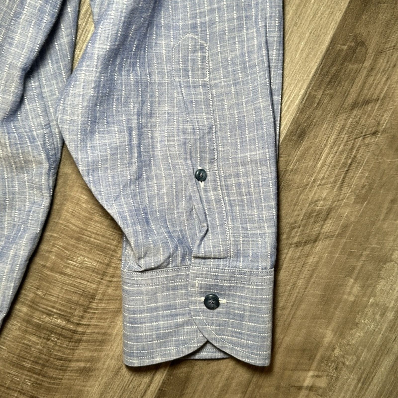 Proper Cloth Proper Cloth Half Button Long Sleeve Shirt - 4XL Size US XXL / EU 58 / 5 - 4 Thumbnail