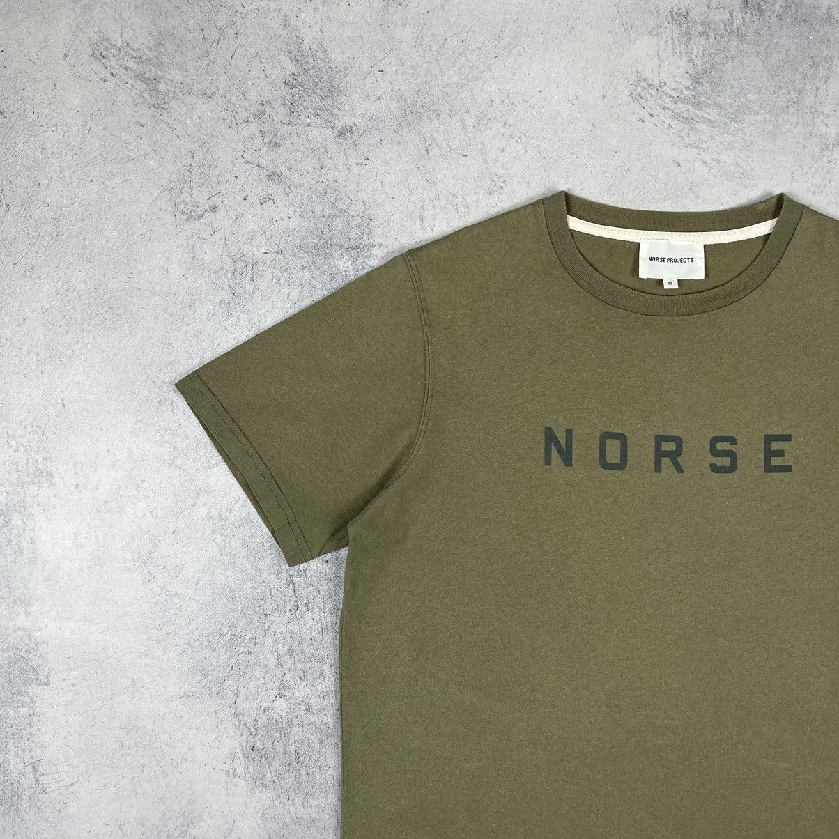 Norse Projects Norse Project Niels Standard big logo tee Size US M / EU 48-50 / 2 - 6 Thumbnail