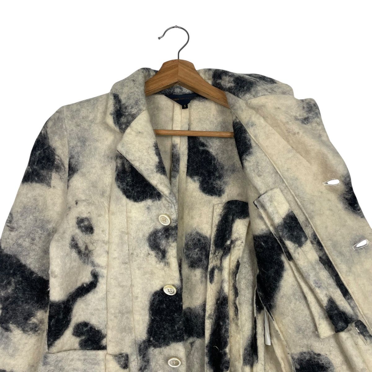 Comme des Garcons Comme Des Garcons AD1995 Runway Wool Jacket Size S / US 4 / IT 40 - 11 Thumbnail