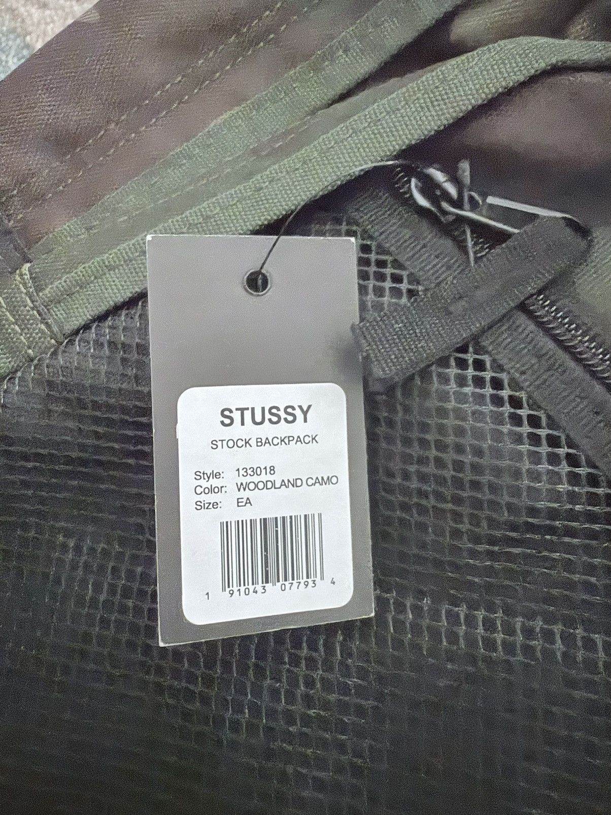 Stussy Stussy Woodland Camo Backpack Size ONE SIZE - 2 Thumbnail