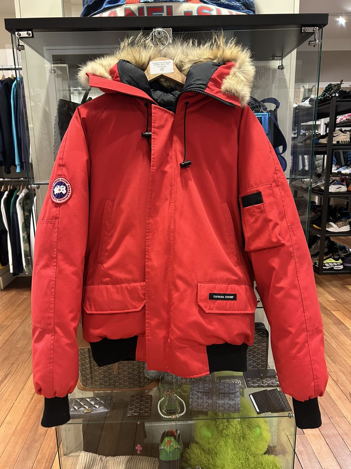 Canada Goose Canada Goose Chiliwack Bomber Jacket - Red Size US L / EU 52-54 / 3 - 1 Thumbnail