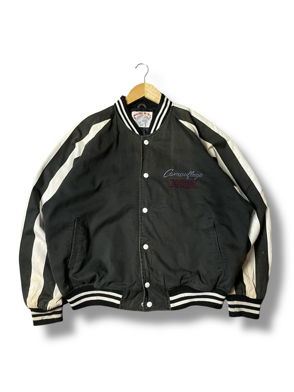 Japanese Brand × Vintage Jackie Club Brand Embroidered Varsity Jacket (112) Size US M / EU 48-50 / 2 - 1 Thumbnail