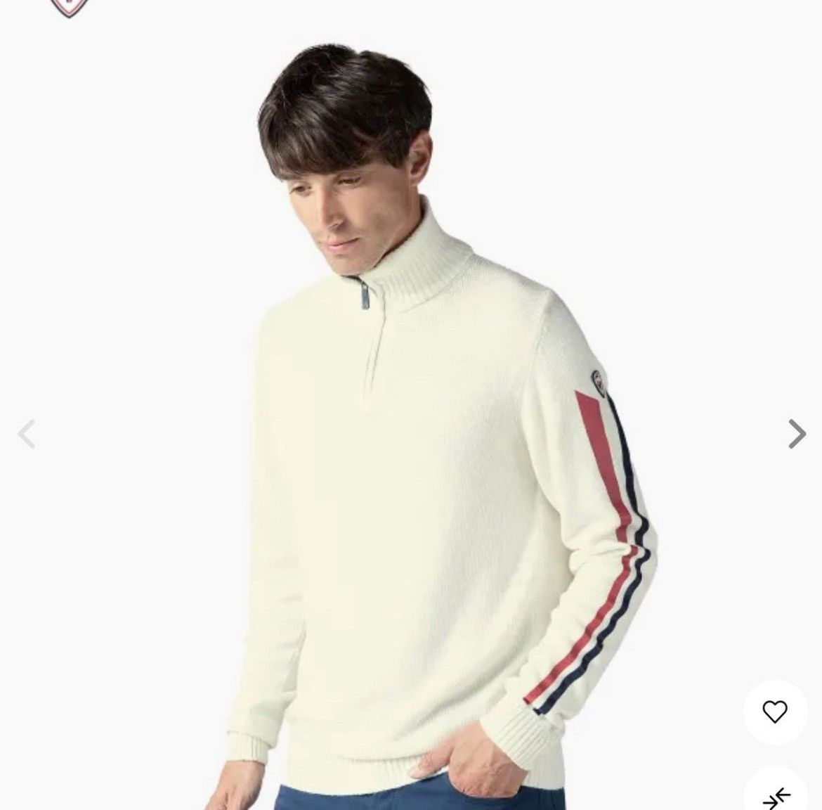 Other ROSSIGNOL SIGNATURE SLEEVE KNIT white Size US L / EU 52-54 / 3 - 1 Thumbnail