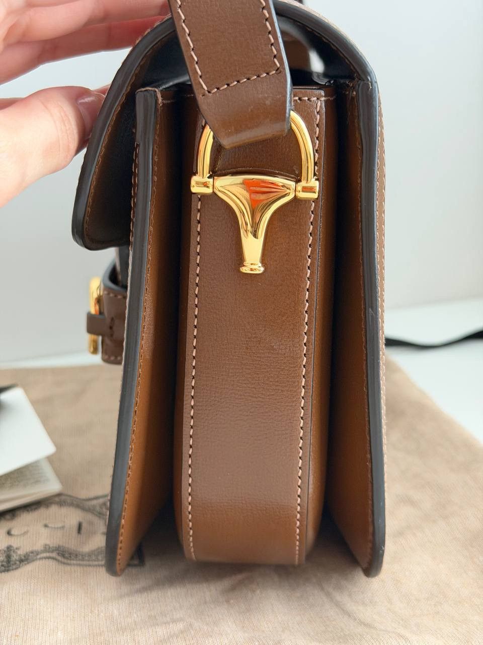 Gucci Gucci Horsebit 1955 medium shoulder bag RRP 3290 Size ONE SIZE - 4 Thumbnail