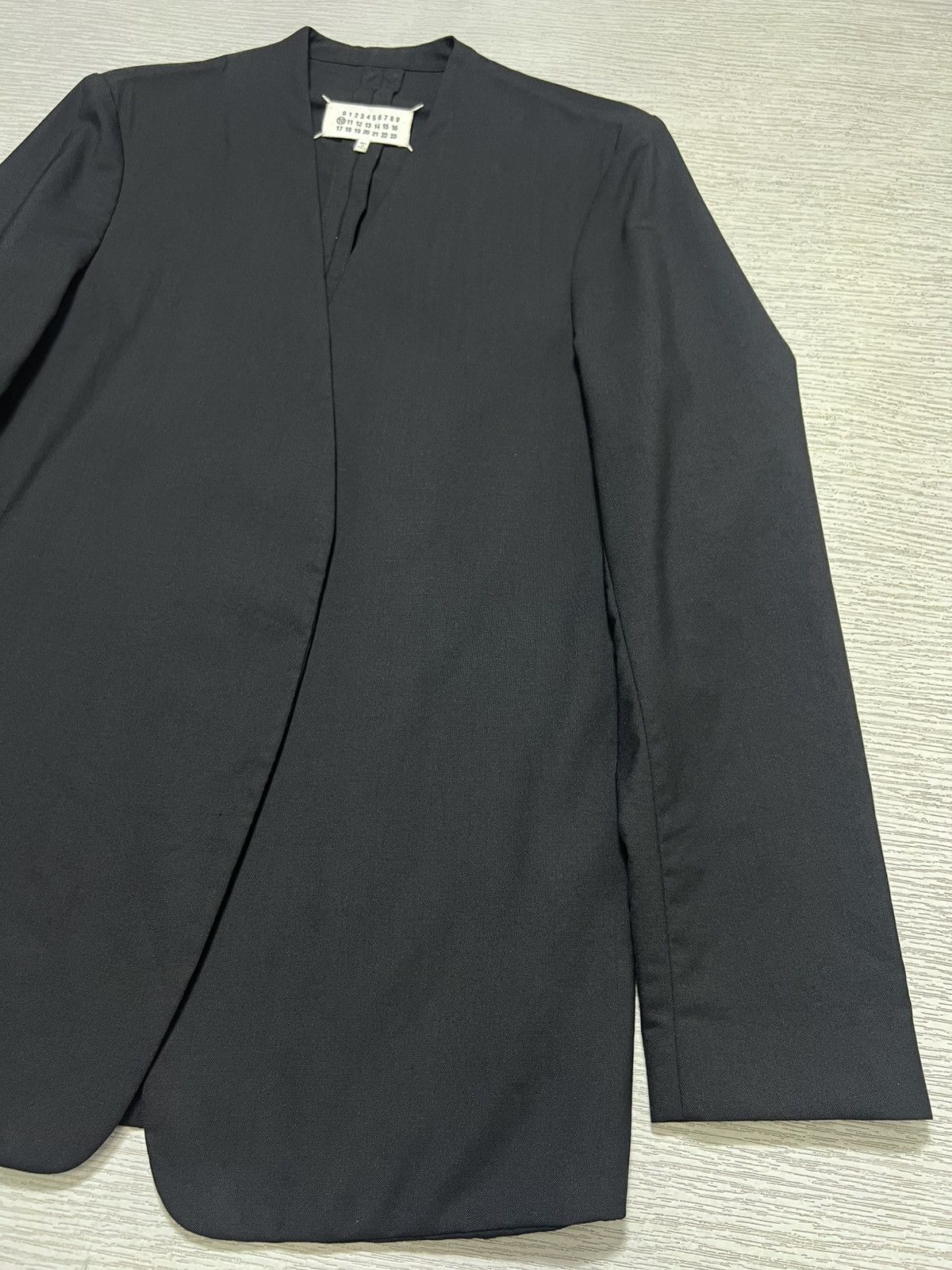 Maison Margiela Maison Margiela - S/S 18’ - Collarless Blazer Size 46S - 8 Thumbnail