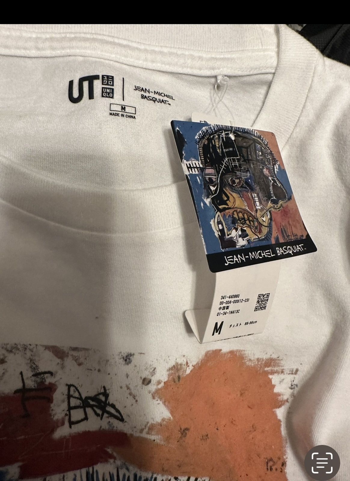 Uniqlo Uniqlo X Jean Michel Basquiat Men's M Face Art Graphic Size US M / EU 48-50 / 2 - 4 Thumbnail