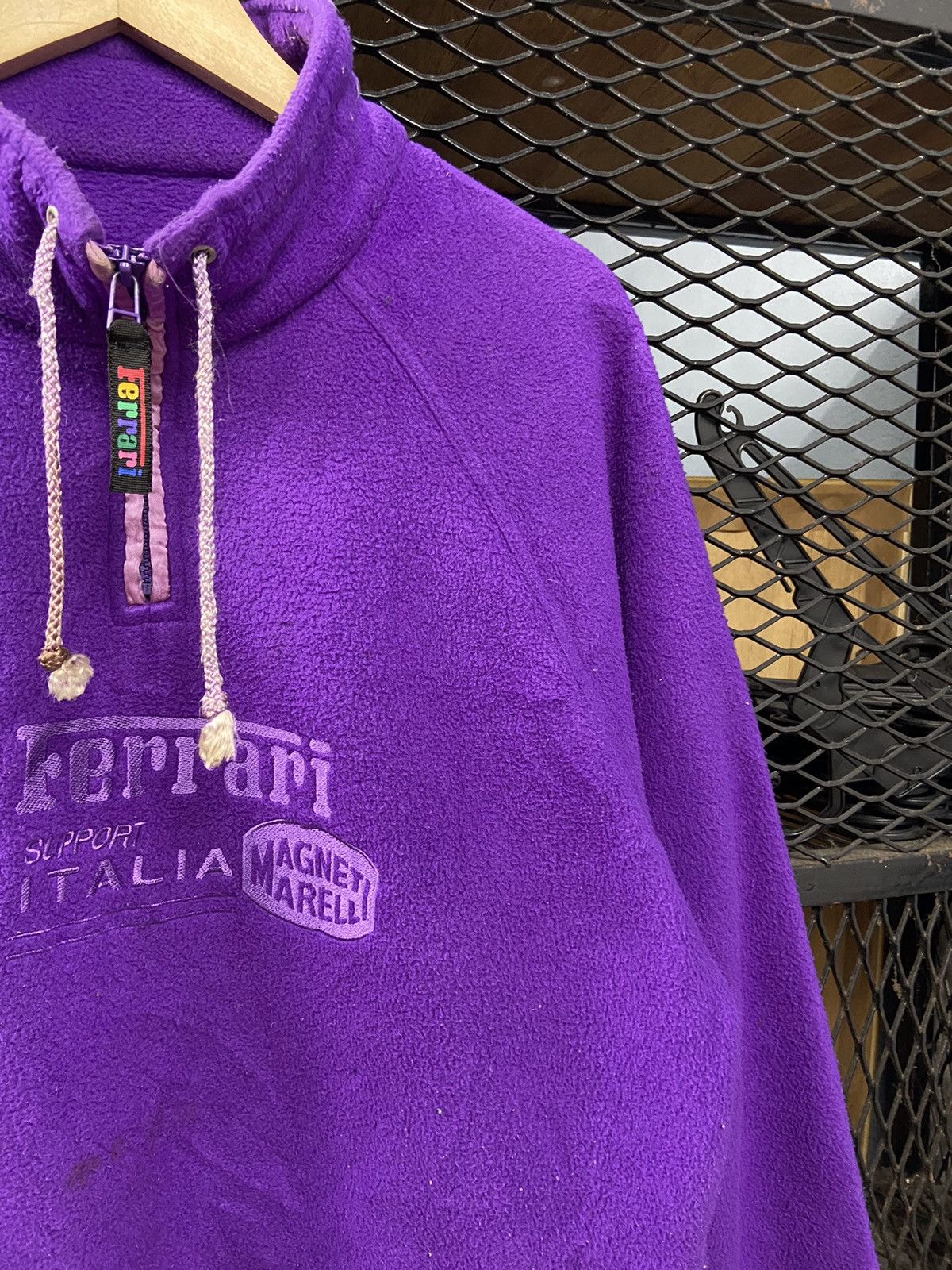 Ferrari × Vintage Vintage 90s Magneti Marelli Ferrari Racing Fleece Size US L / EU 52-54 / 3 - 2 Thumbnail