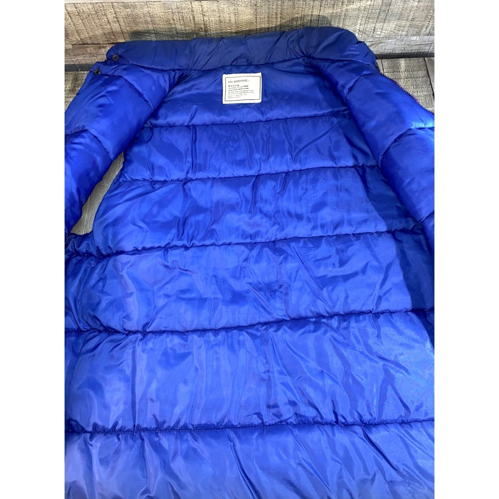 Gap VINTAGE Gap warehouse puffer vest Blue size M 90s Y2K Mens Barnd: The Gap | Vest | Puffer Jacket Size US M / EU 48-50 / 2 - 5 Thumbnail