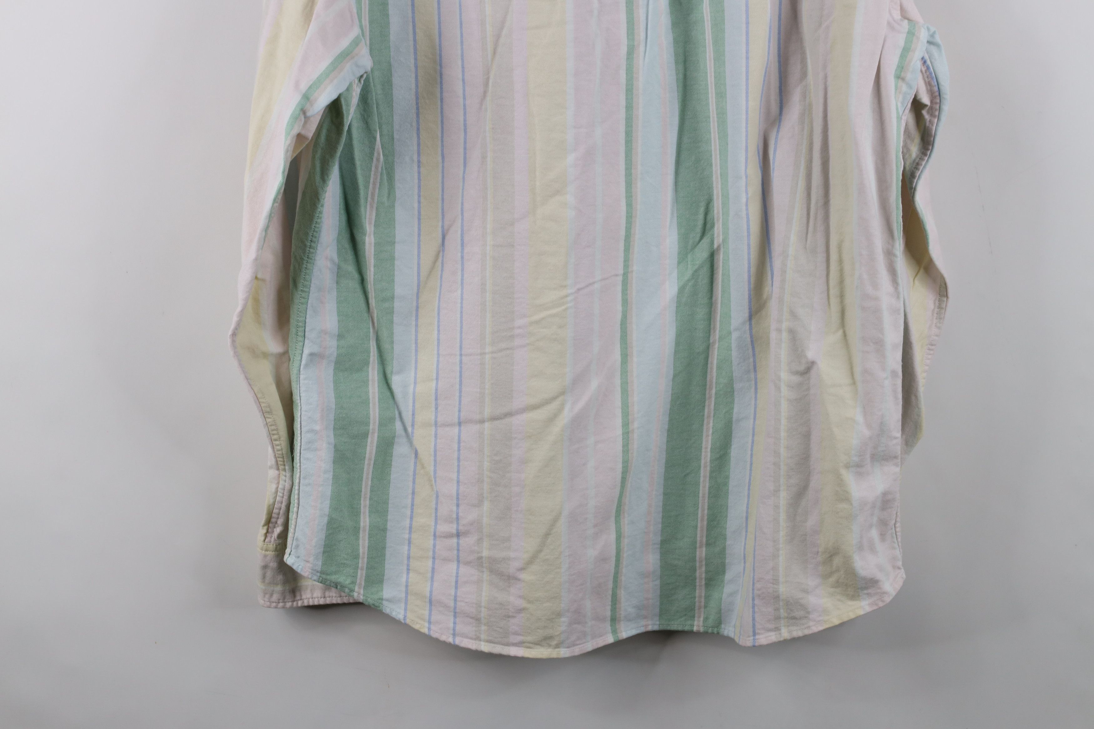 Gap Vintage Gap Striped Collared Oxford Button Down Shirt Size US L / EU 52-54 / 3 - 13 Thumbnail
