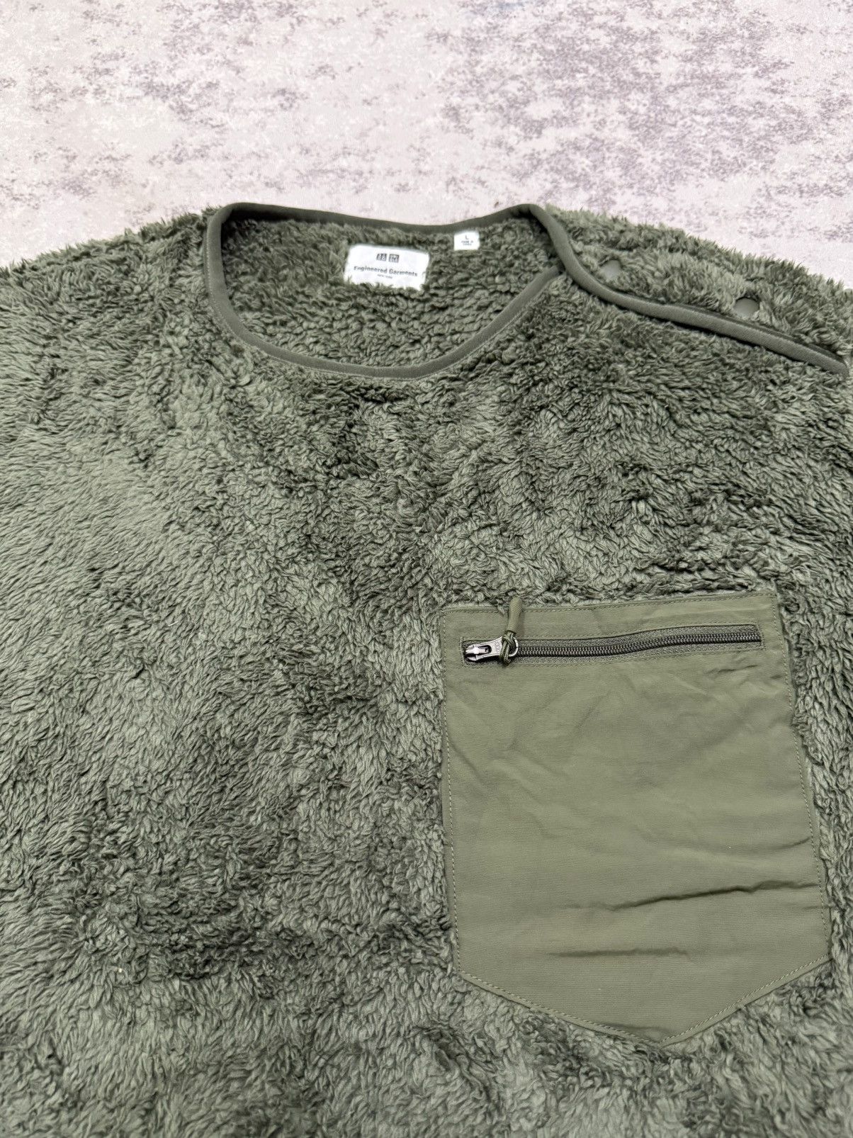 Engineered Garments × Uniqlo Engineered Garments X Uniqlo Pullover Fleece Sherpa Sweat Size US M / EU 48-50 / 2 - 6 Thumbnail
