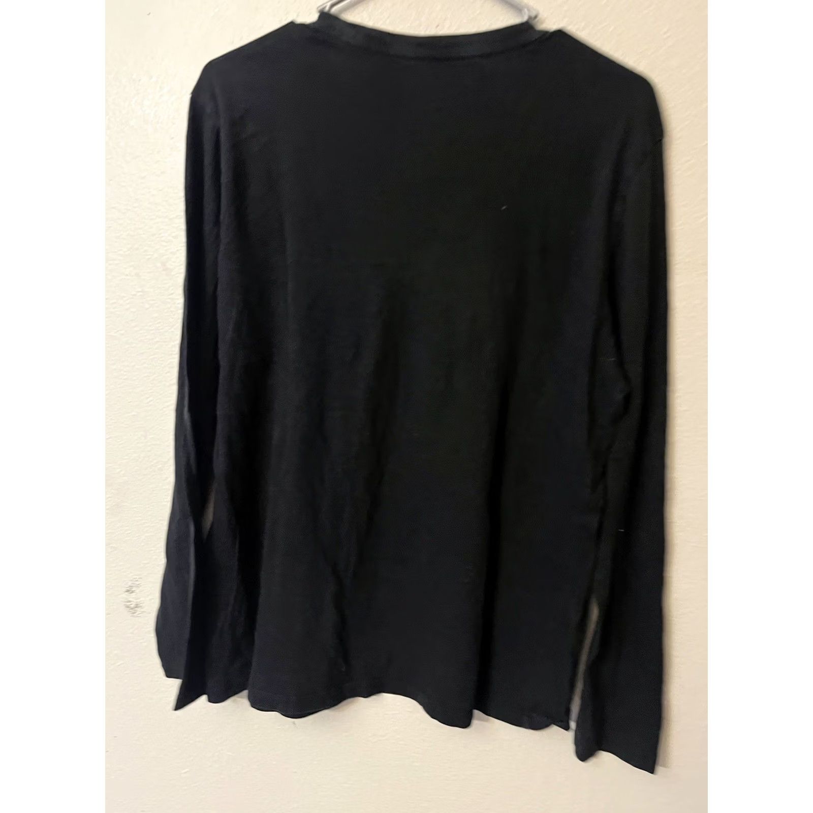 Gap Gap Men’s Long Sleeve T-Shirt Crew Neck Size M Black Size US M / EU 48-50 / 2 - 3 Thumbnail
