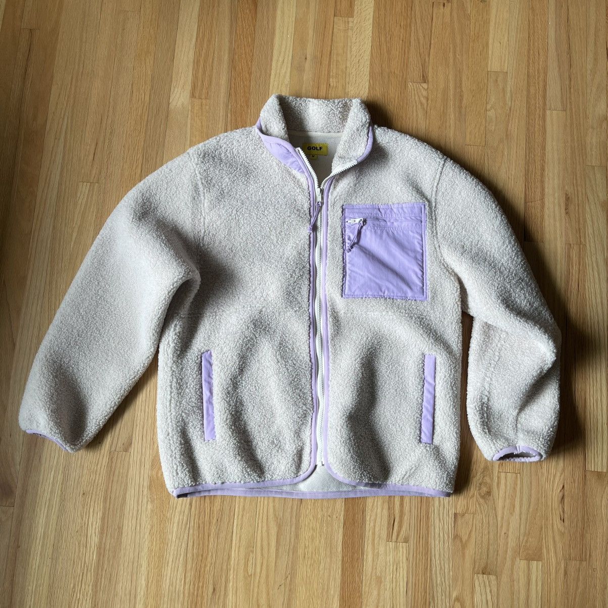GOLF WANG ジャケット Sサイズ 薄紫 Golf Wang Sherpa | Grailed