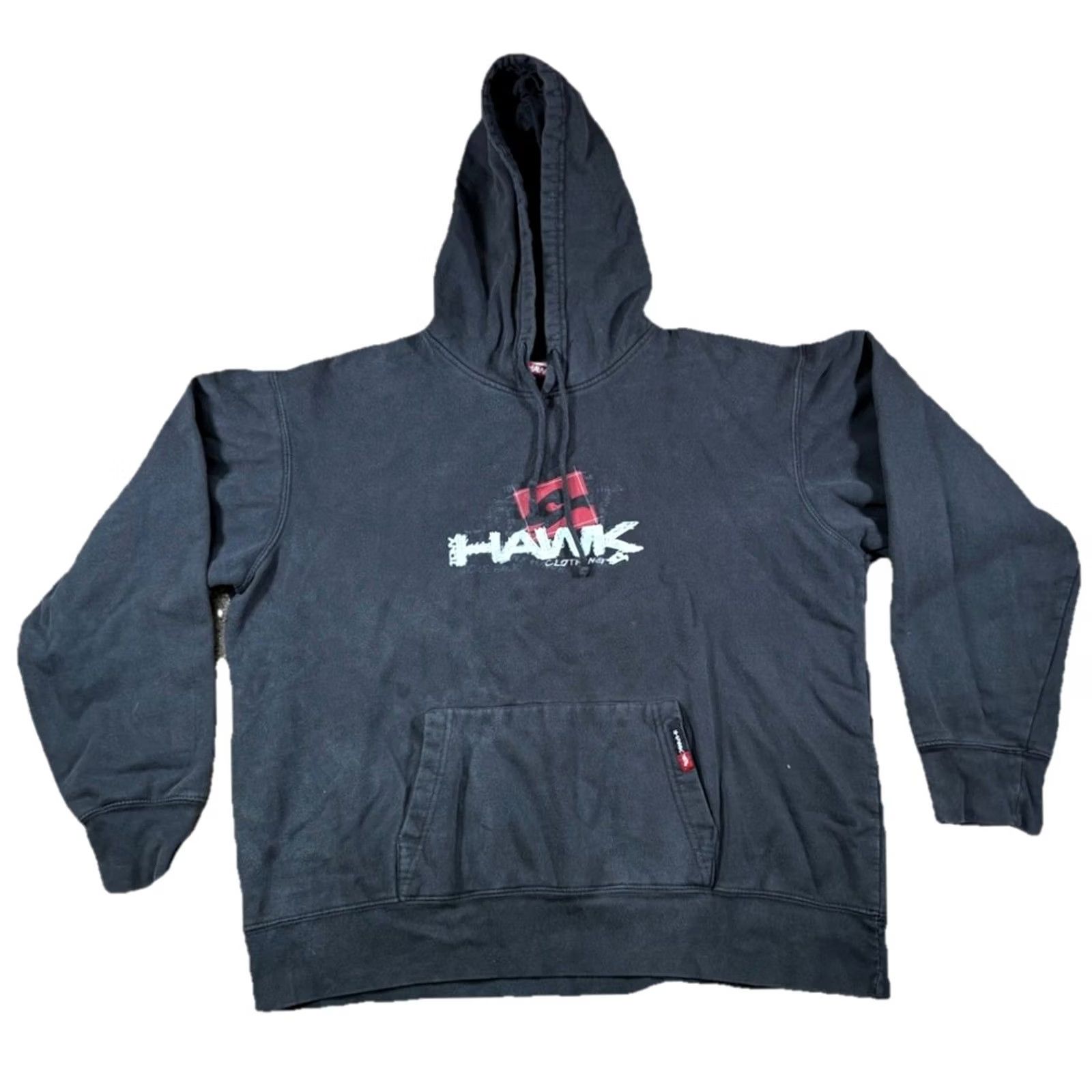 Vintage VINTAGE Tony Hawk Sweatshirt Men's XL Black Skateboard Y2K Distressed Grunge Size US XL / EU 56 / 4 - 2 Thumbnail