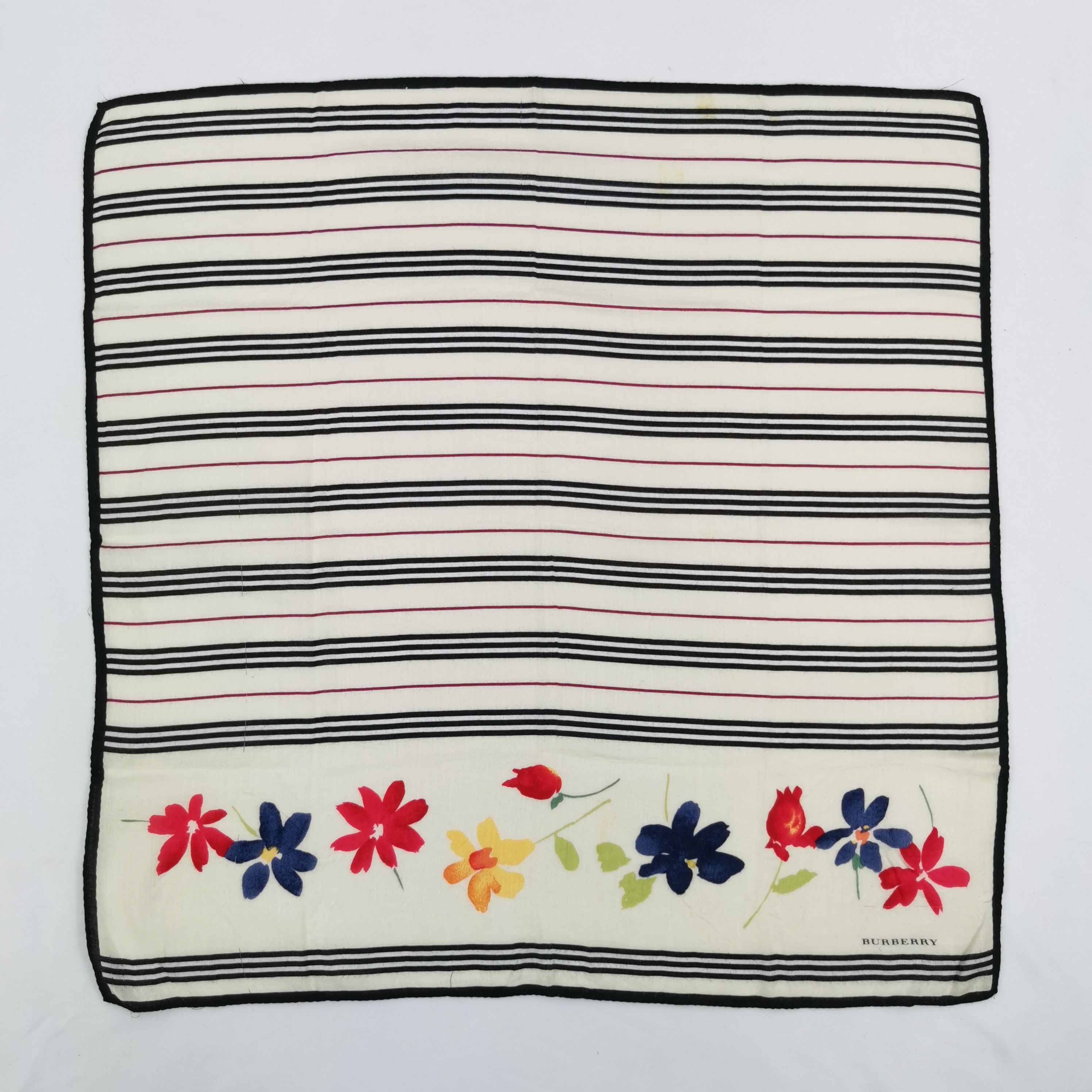 Burberry Vintage Burberry Handkerchief Neckerchief Bandana Size ONE SIZE - 2 Thumbnail
