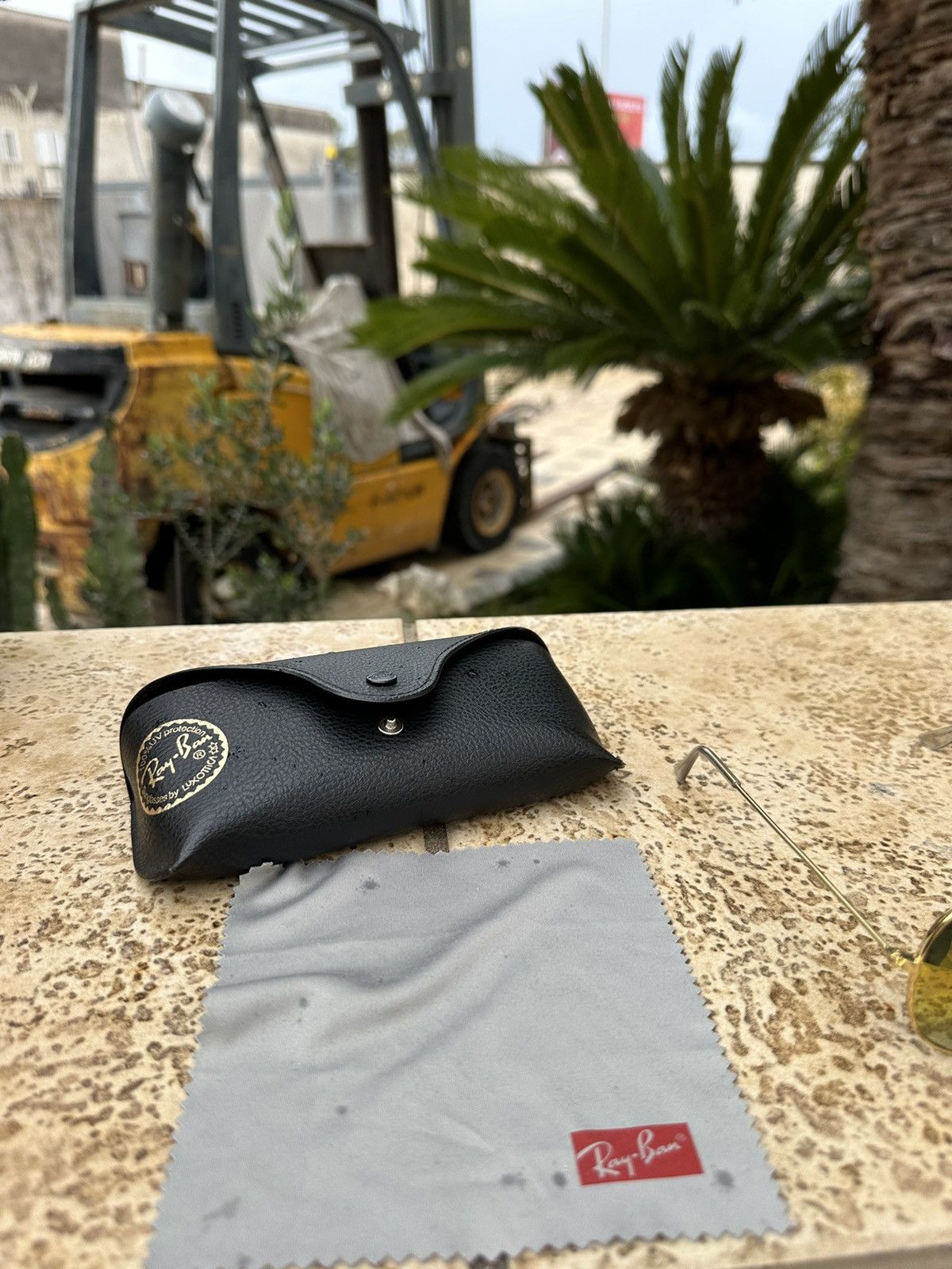 RayBan RayBan Sunglasses 3026 Gold Size ONE SIZE - 2 Thumbnail