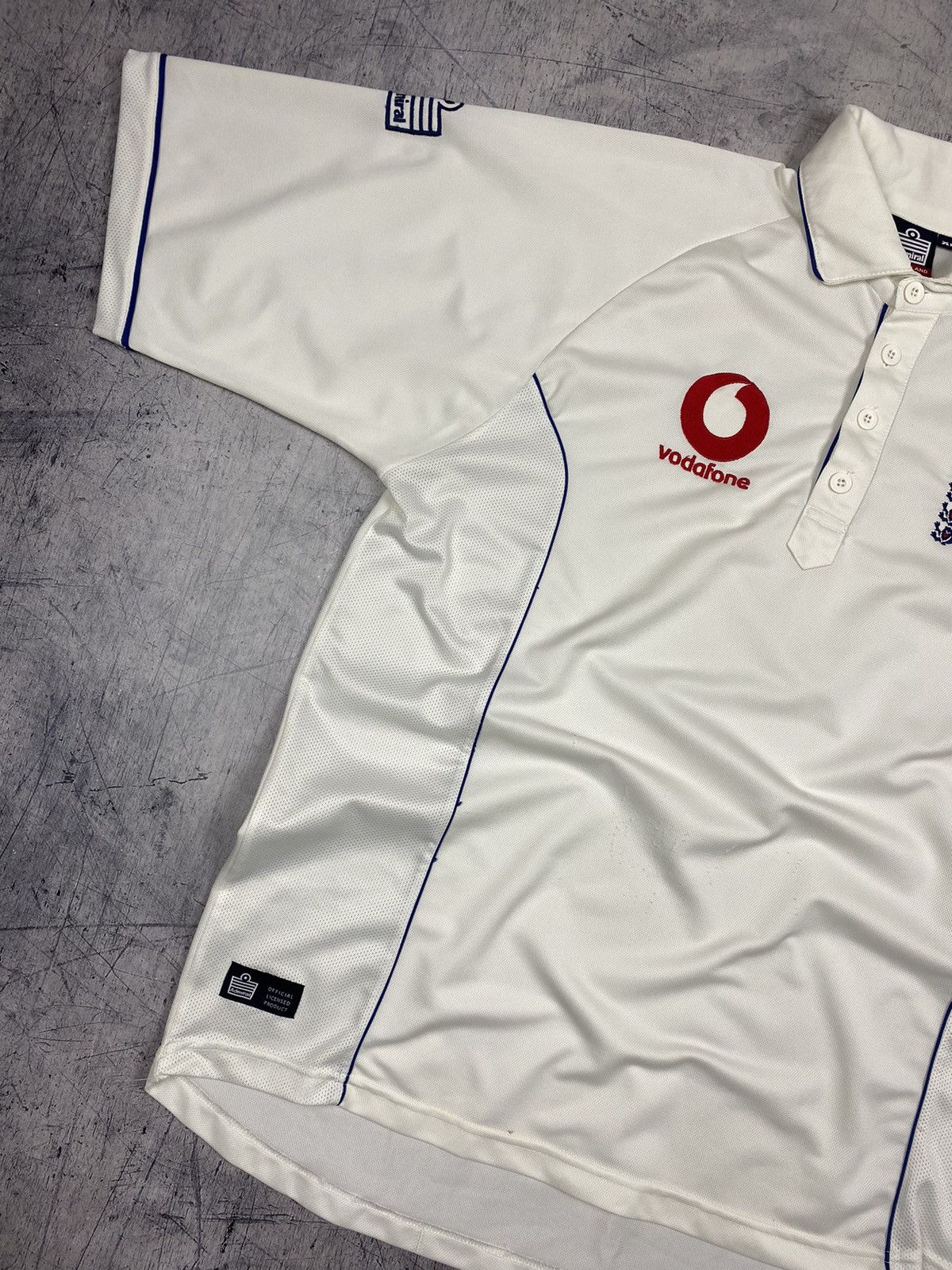 Vintage Vintage Admiral Vodafone Vaughan Cricket Jersey Size US XL / EU 56 / 4 - 6 Thumbnail