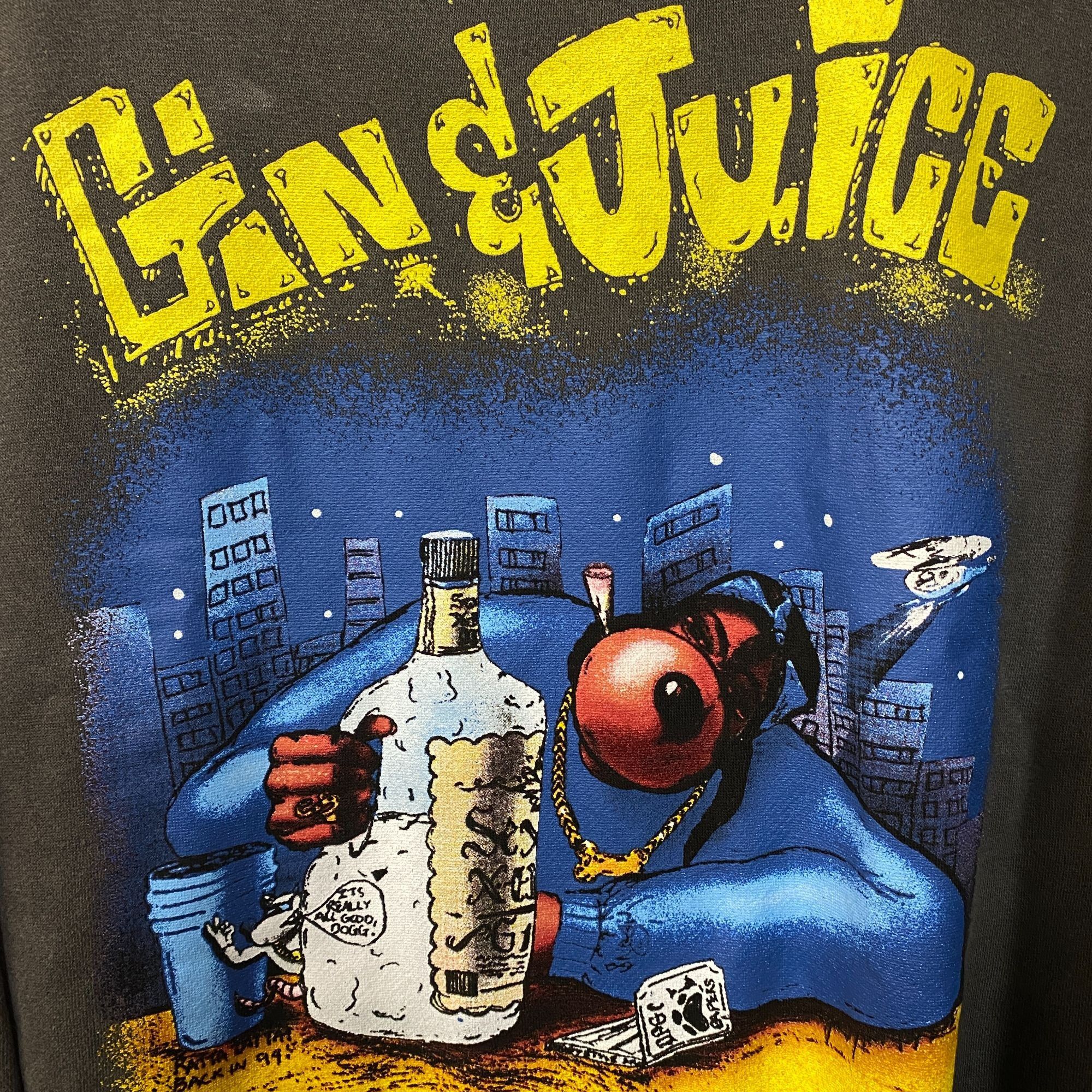 Death Row Records Death Row Records Snoop Doggy Dogg Gin & Juice Crewneck Swea Size US M / EU 48-50 / 2 - 2 Thumbnail