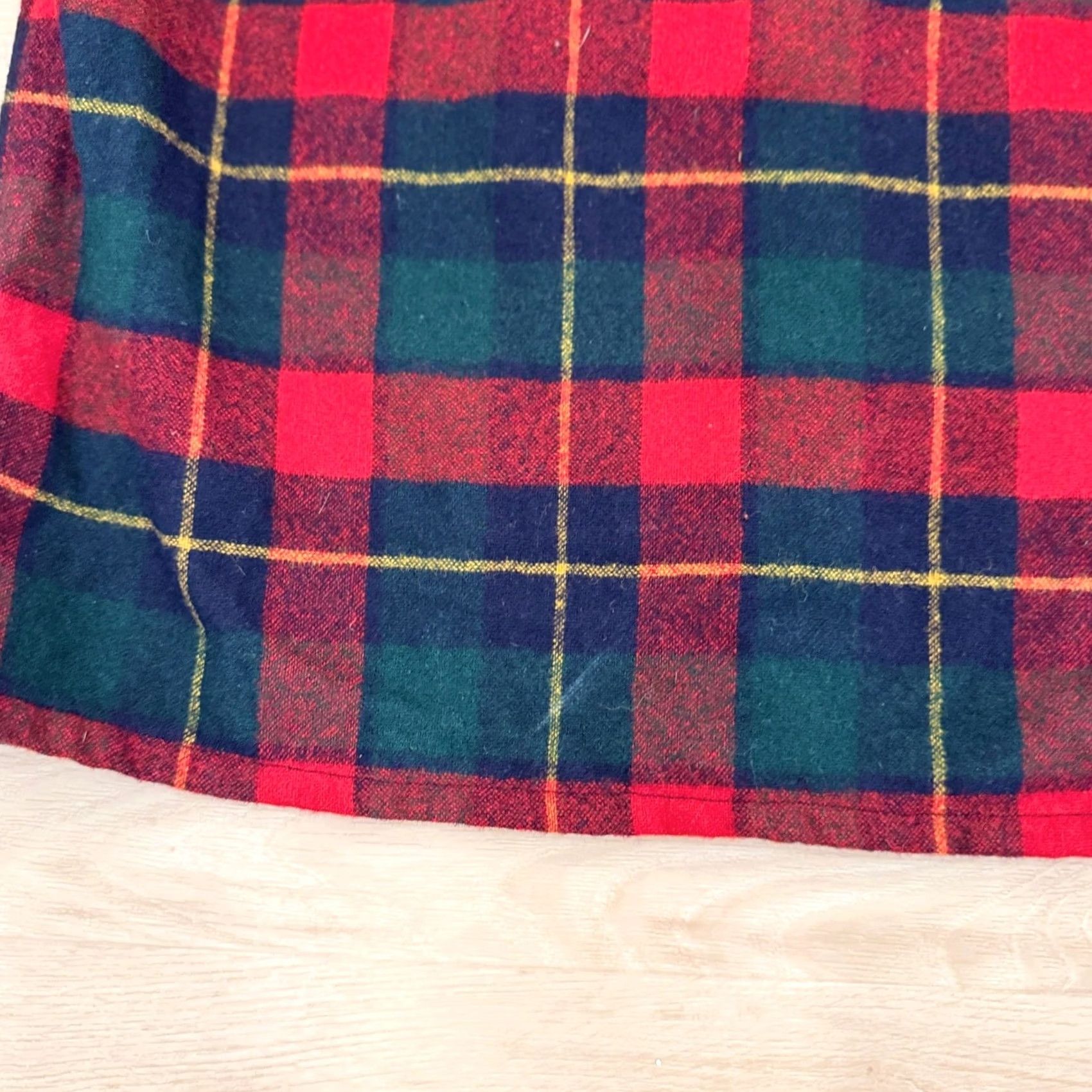 Pendleton VINTAGE Pendleton Shirt Jacket Plaid Wool Flannel Button Up S USA Red Mens Wool Shirt Jacket Size US S / EU 44-46 / 1 - 4 Thumbnail