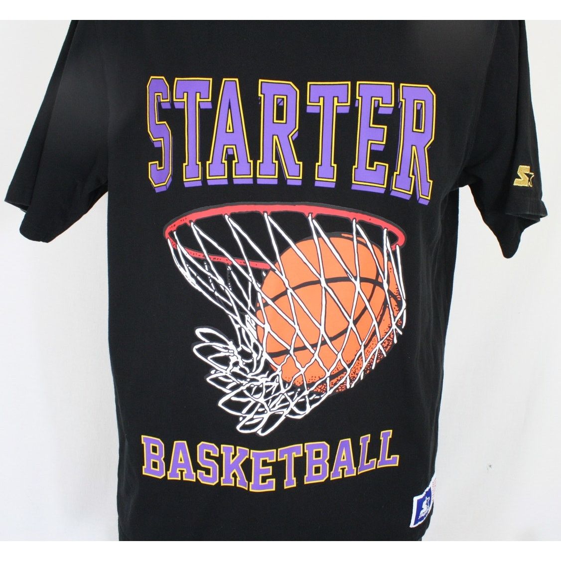 Starter Vintage Starter Varsity Spell Out Basketball Premium Shirt Size US XL / EU 56 / 4 - 4 Thumbnail