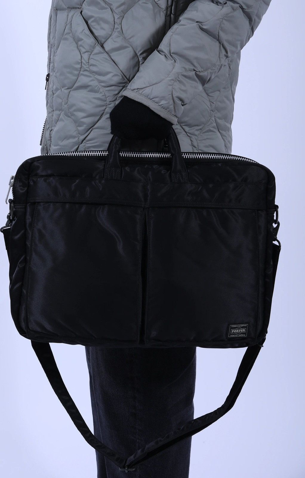 Porter Porter - Nylon Tanker Two Way Document/Laptop Bag Size ONE SIZE - 12 Thumbnail
