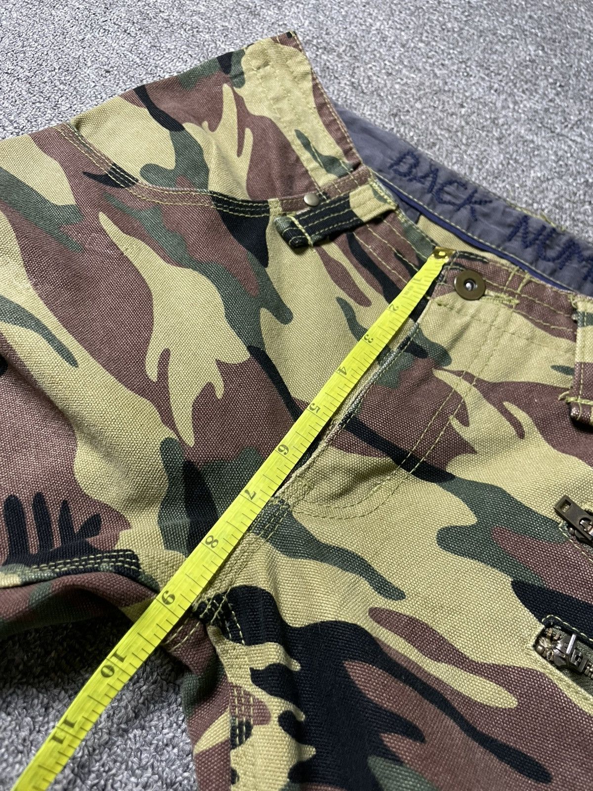 Japanese Brand Back Number Camouflage Flare Pants (68) Size US 32 / EU 48 - 18 Thumbnail