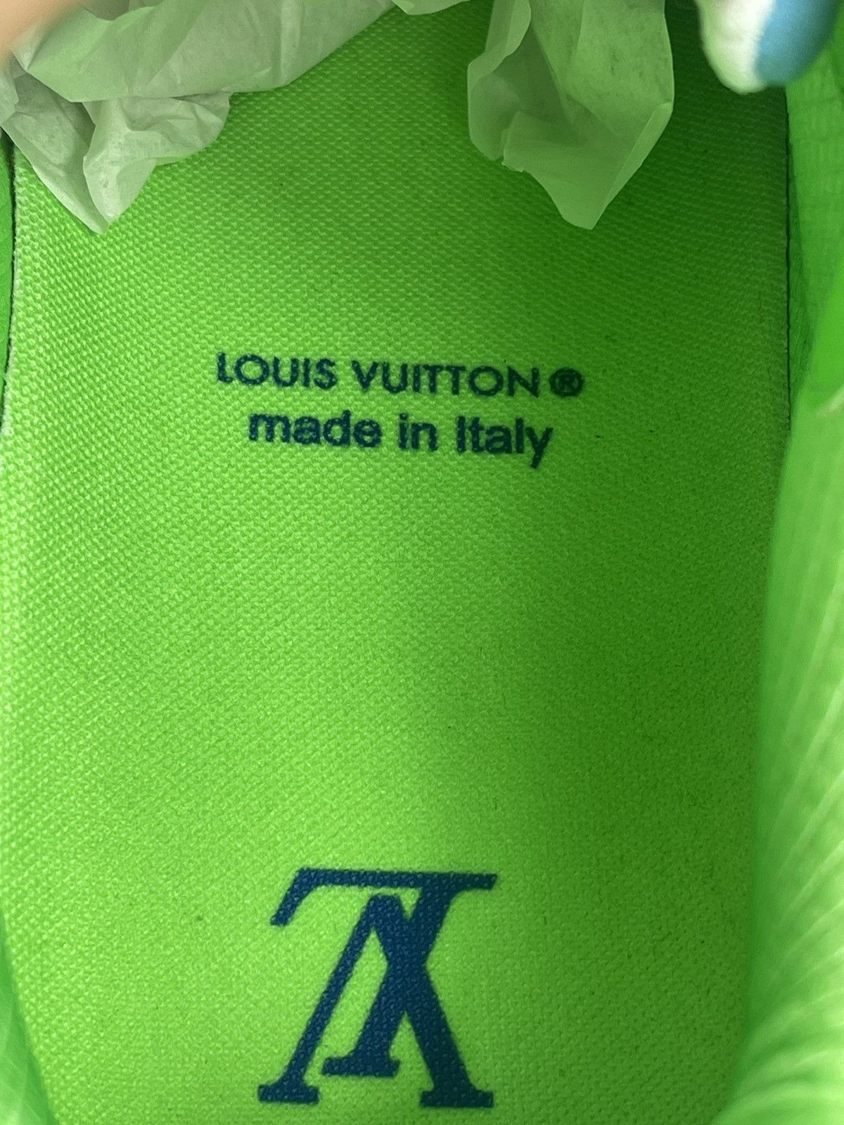Louis Vuitton RUNNERS TATIC BLUE SNEAKERS Size US 10 / EU 43 - 10 Thumbnail