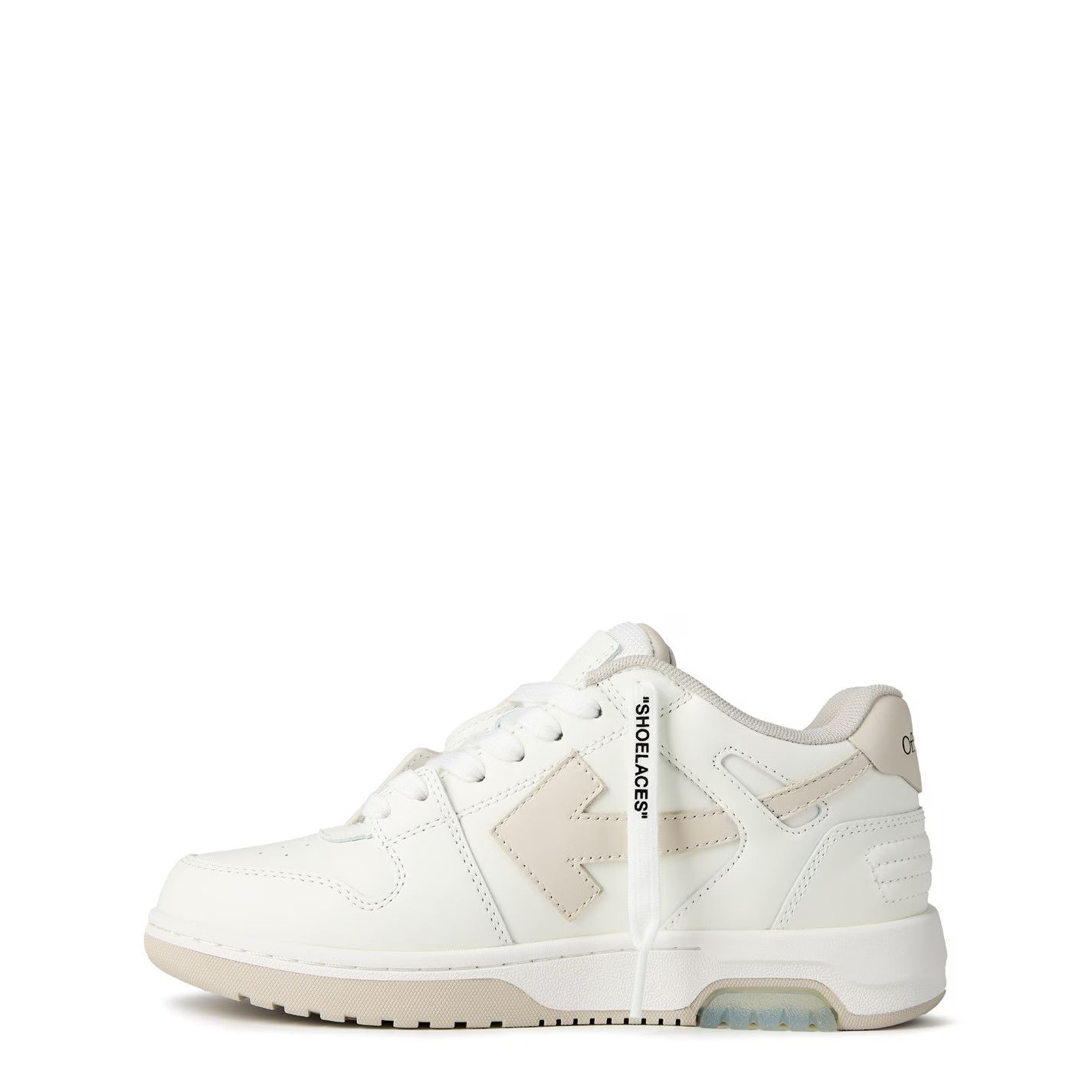 Off-White o1g2r1mq1224 Office Trainer in White & Beige Size US 7 / IT 37 - 2 Thumbnail