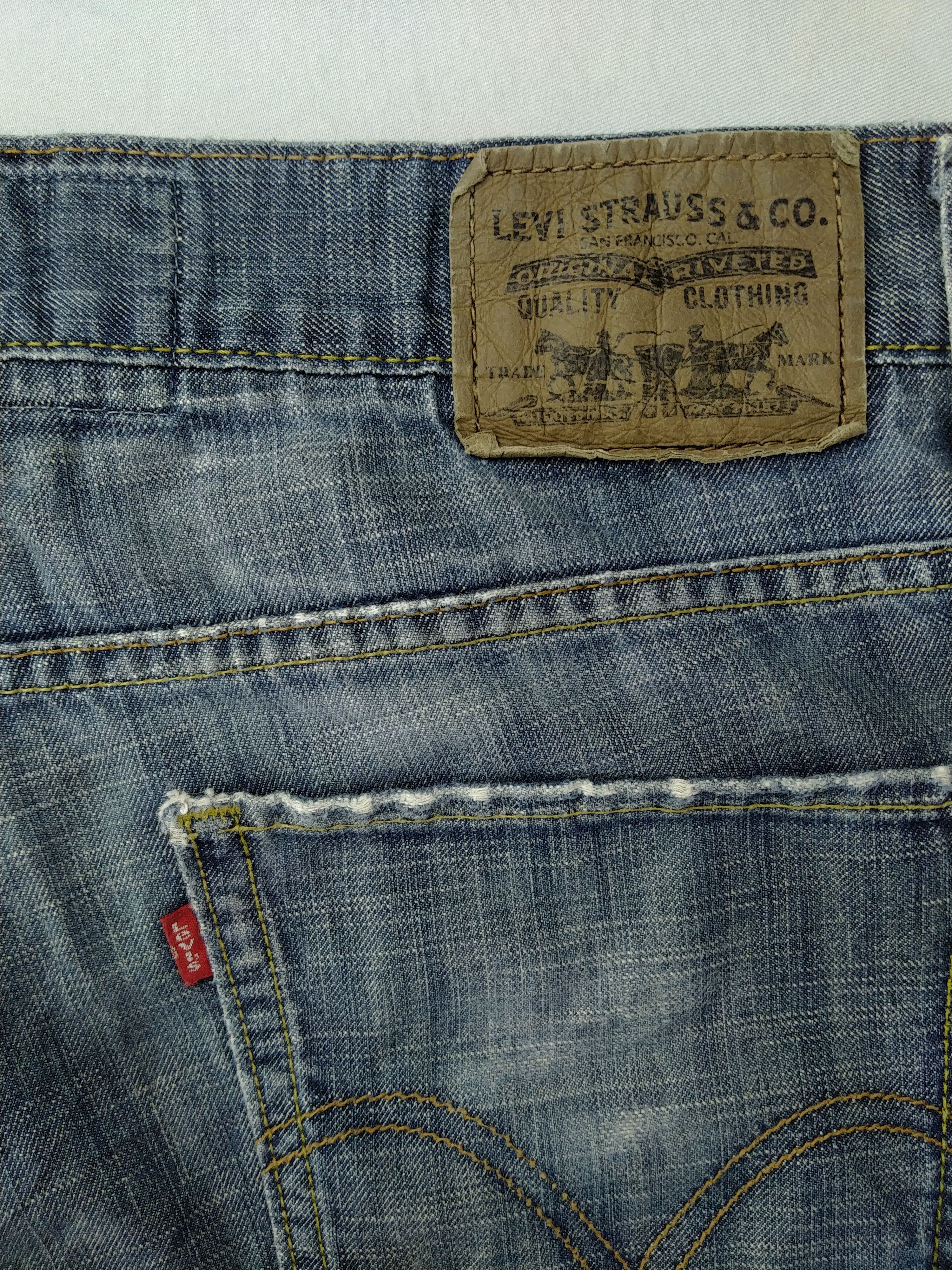 Levi's Vintage Levi's 511 Skinny Denim 34x33 -JN727 Size US 34 / EU 50 - 9 Thumbnail