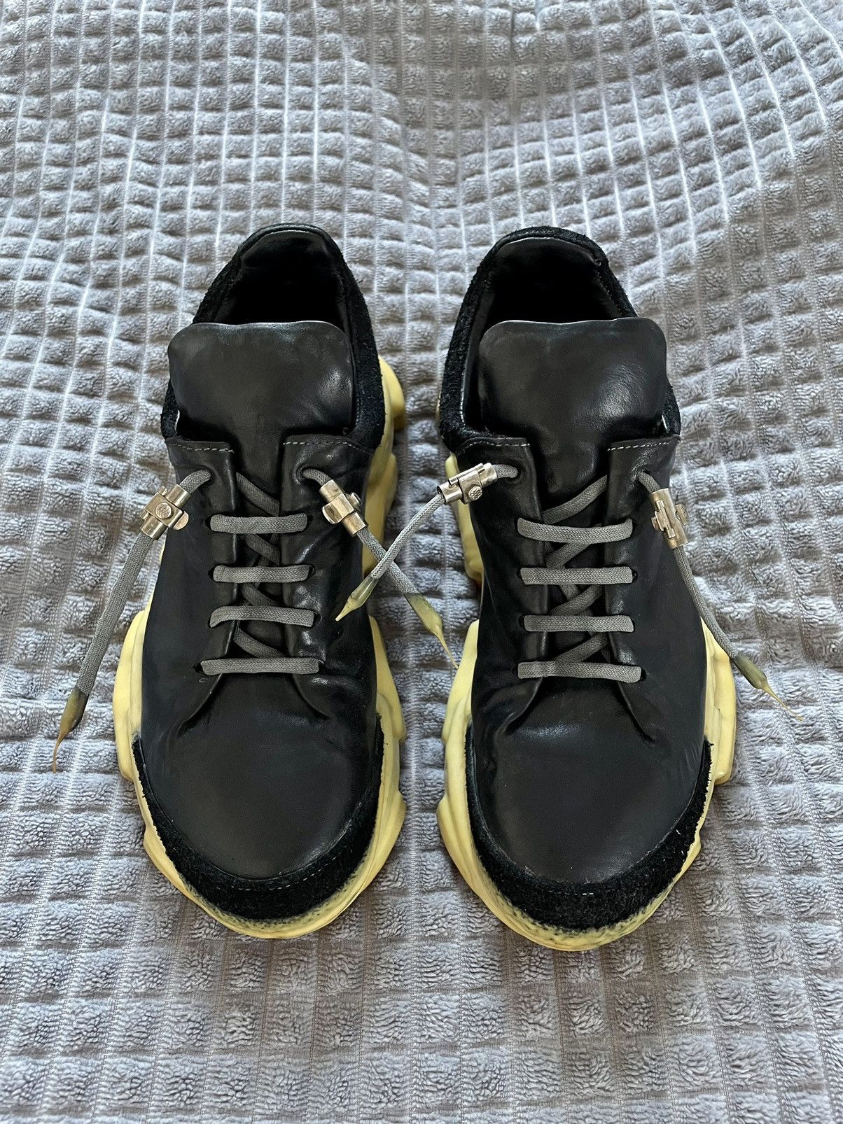 image of Carol Christian Poell Object Dyed Low Drip Kangaroo Sneakers, Men's (Size 8)